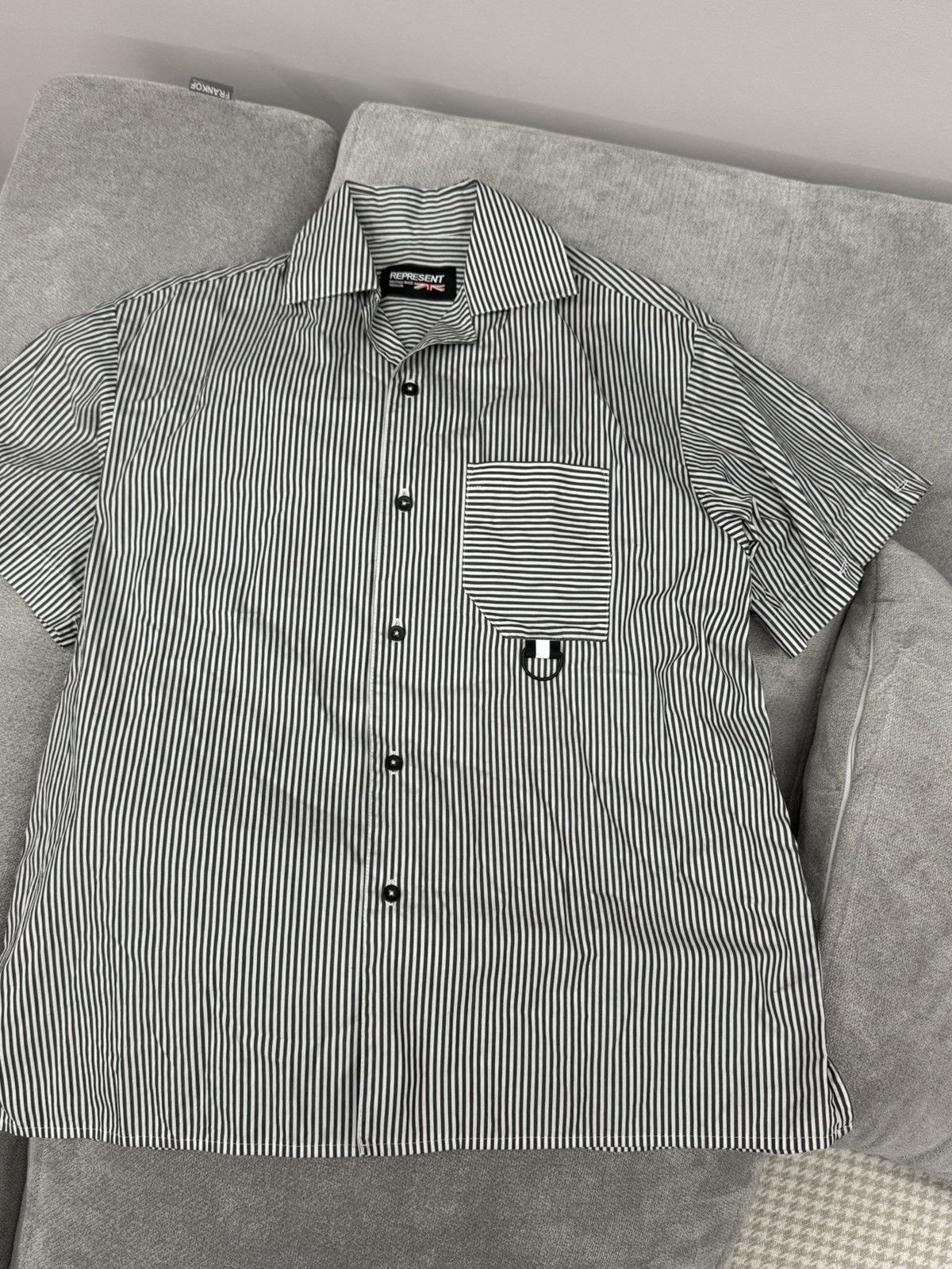 Represent Clo. Represent Work Stripe Shirt Size US M / EU 48-50 / 2 - 1 Thumbnail