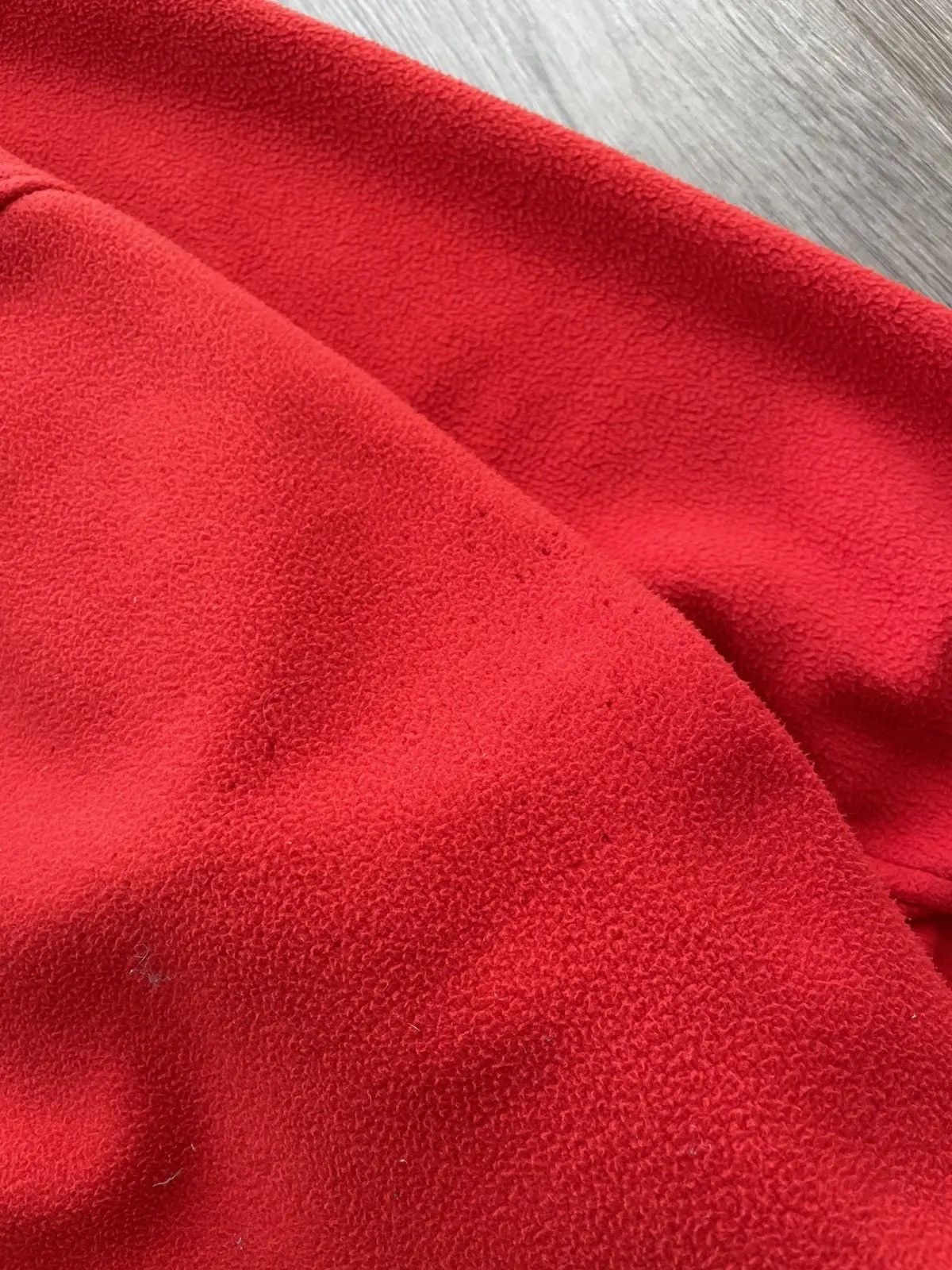 Nike × Nike ACG × Vintage Vintage Nike ACG Fleece Jacket Red Y2K big Logo Size US M / EU 48-50 / 2 - 15 Thumbnail