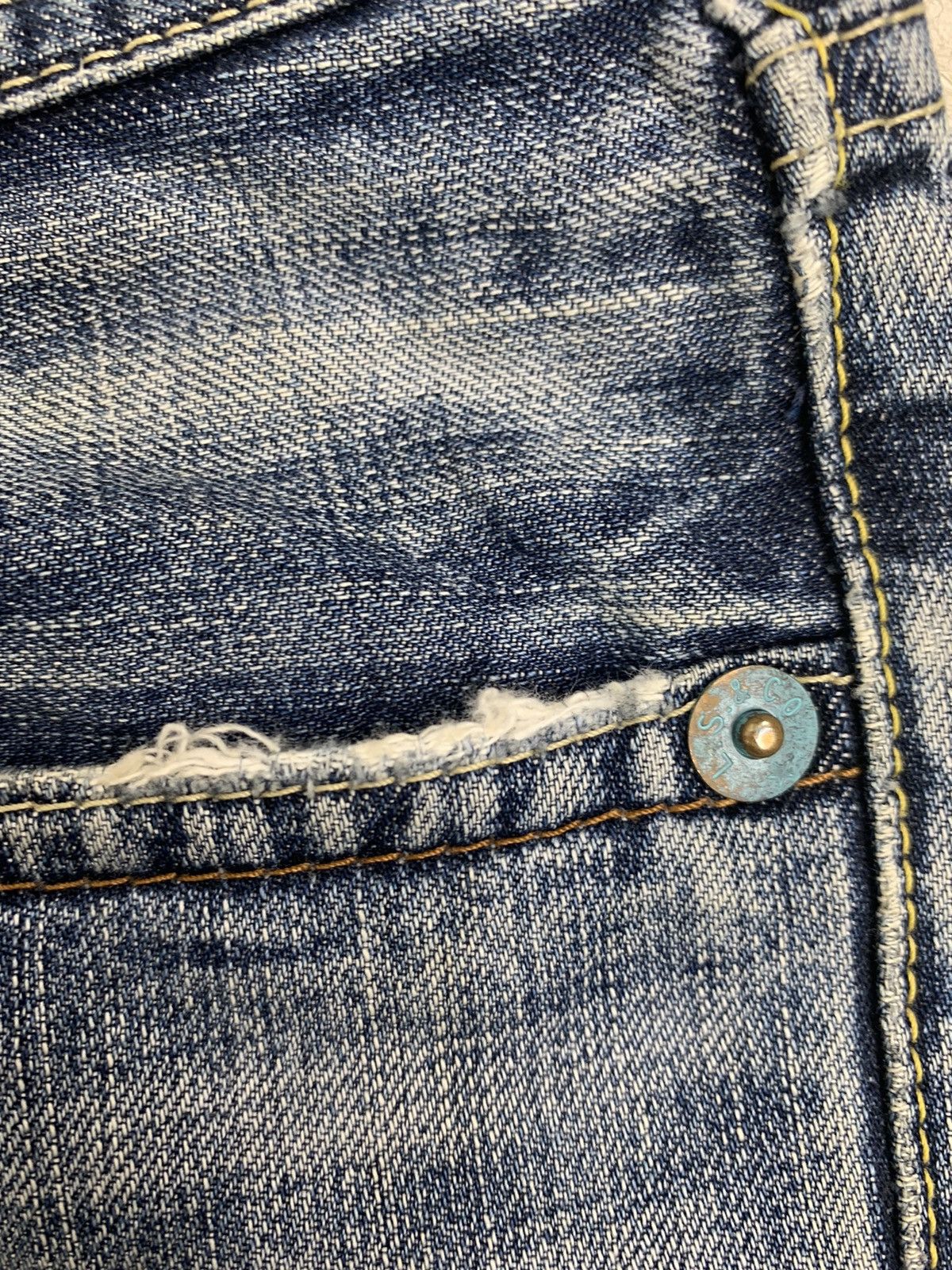 Japanese Brand Levi's Jeans Vintage Women Size 32" / US 10 / IT 46 - 7 Thumbnail