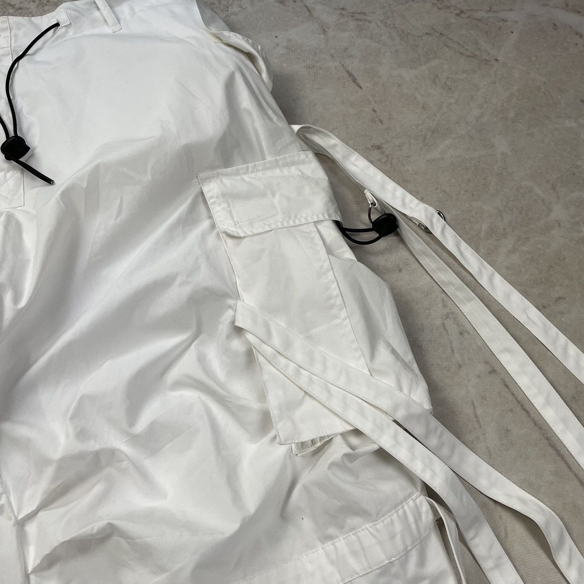 If Six Was Nine × Japanese Brand Junya Watanabe Rick Owens Style Bondage Cargo Baggy Pant Size US 38 / EU 54 - 10 Thumbnail