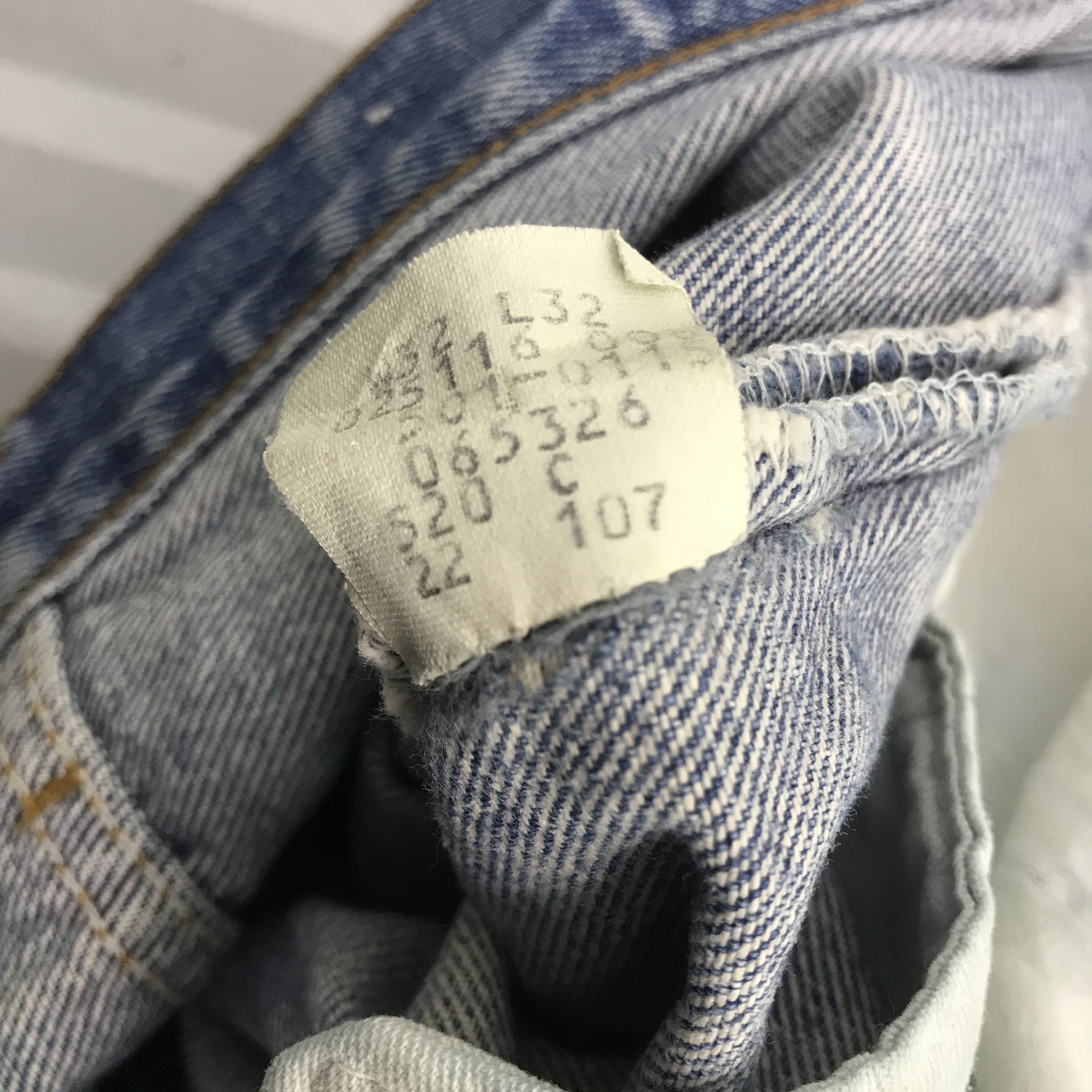 Levi's × Vintage Vintage Levi's 501 custom Surfmen Distressed Denim Size US 30 / EU 46 - 14 Thumbnail