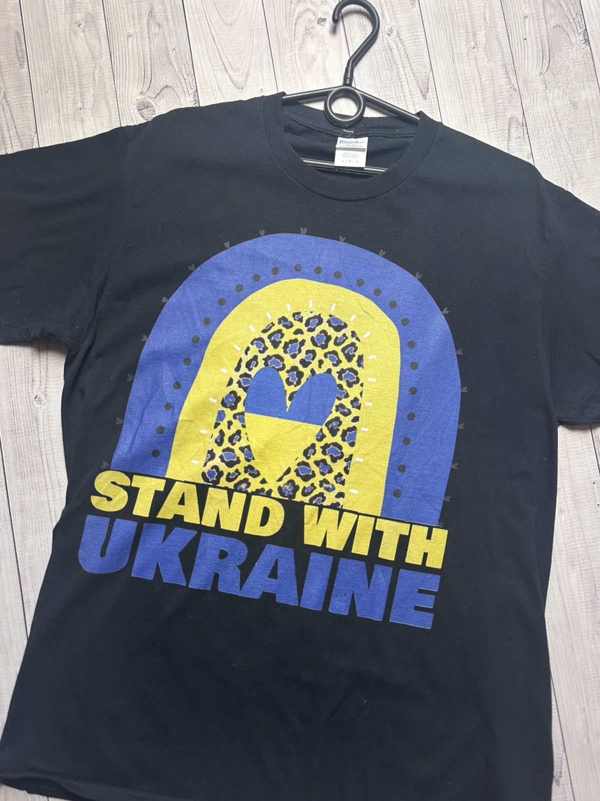 Vintage Ukraine supports Stand With Ukraine logo size L Size US L / EU 52-54 / 3 - 2 Thumbnail