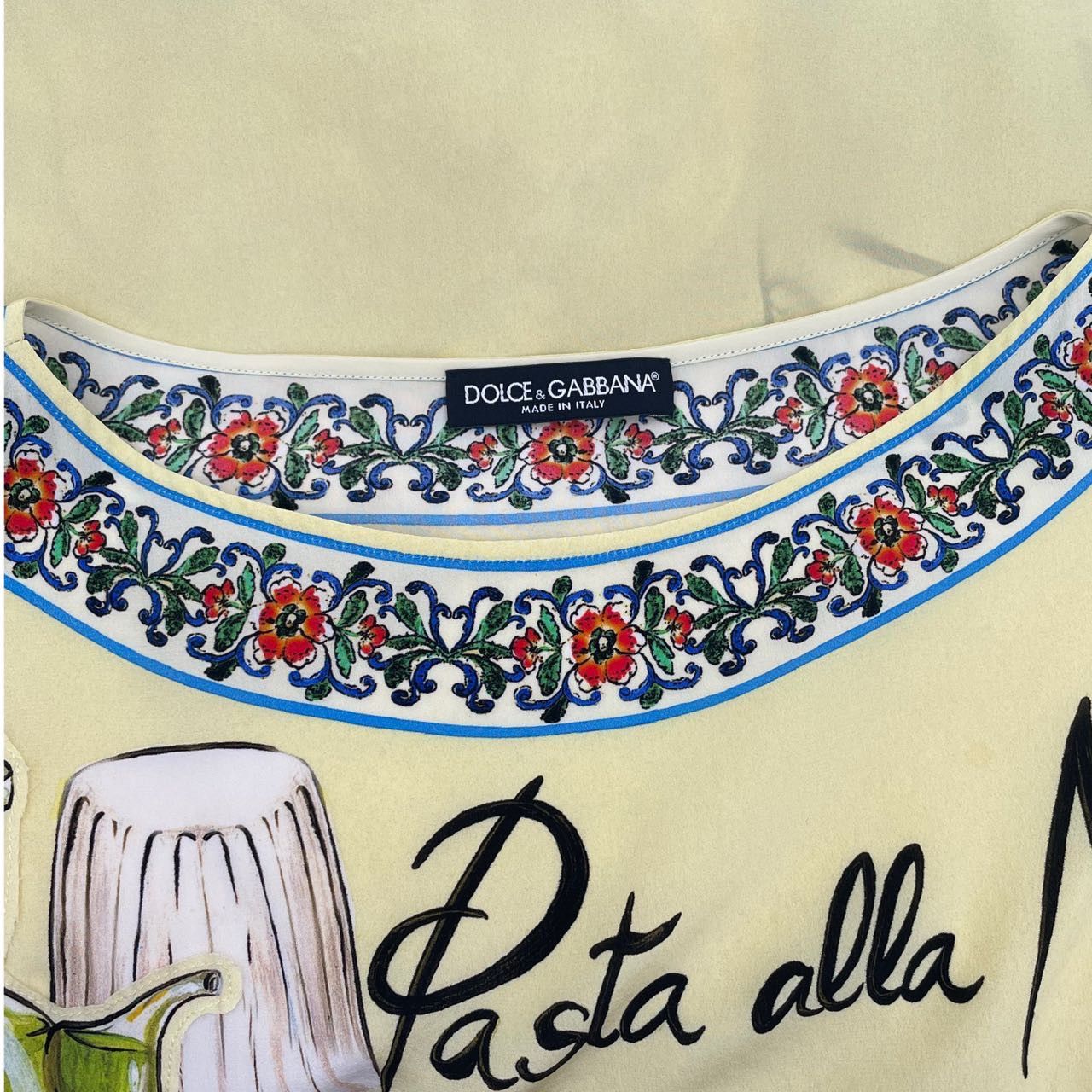 Dolce & Gabbana Dolce & Gabbana Fruit-Themed Casual Short Sleeve K26WX Size S / US 4 / IT 40 - 5 Thumbnail