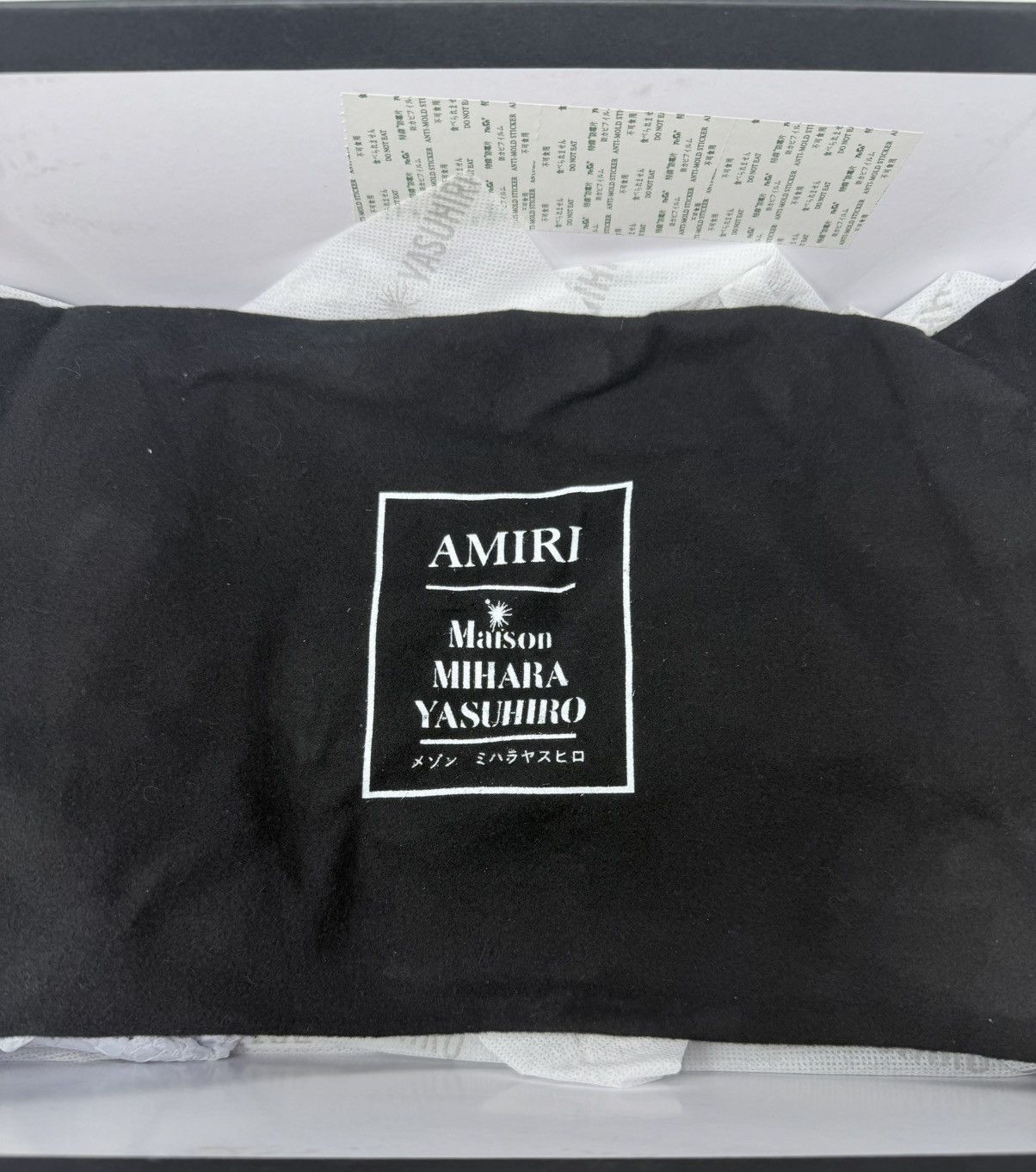 Amiri Amiri x Maison Mihara Yasuhiro Bones Petrson OG Sole Sneaker Size US 12 / EU 45 - 9 Thumbnail