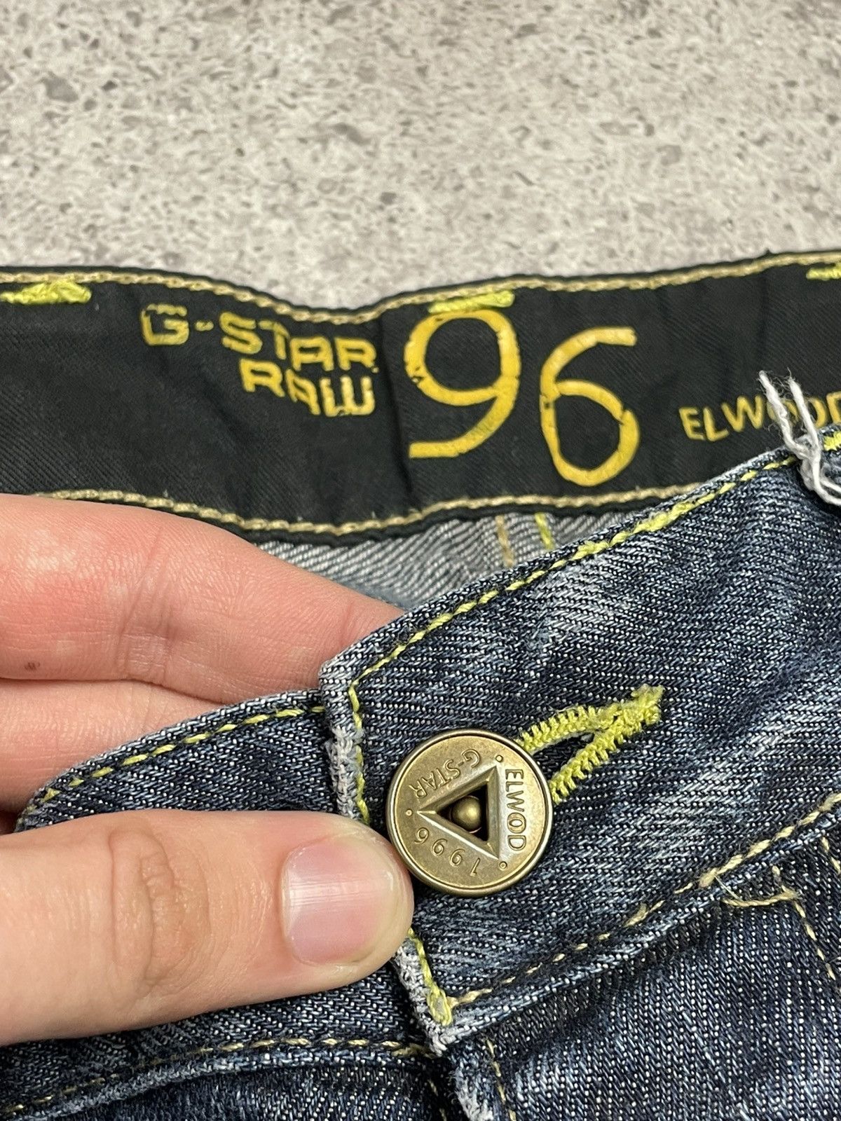 G-Star × Vintage Vintage G Star 96 Denim Jeans Size US 32 / EU 48 - 8 Thumbnail