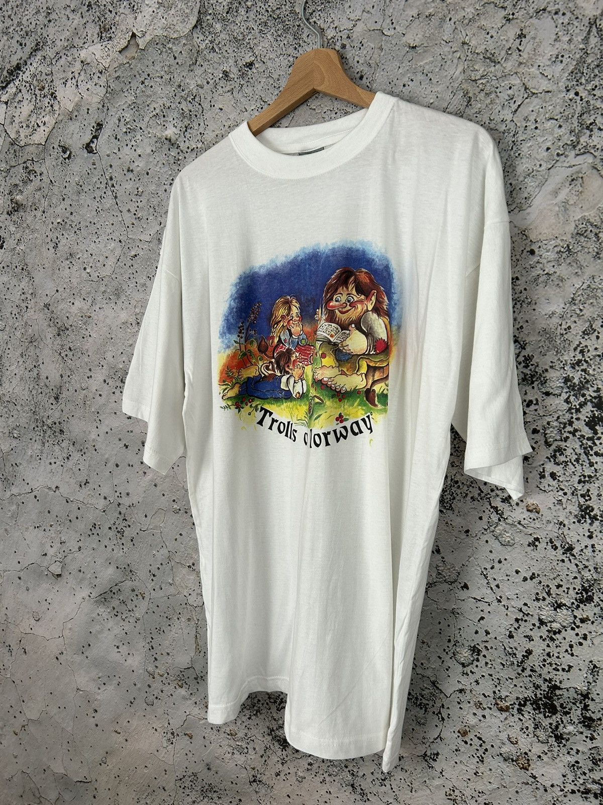 Other Vintage Trolls of Norway Retro Graphic Tee Hype 90s Size US L / EU 52-54 / 3 - 2 Thumbnail