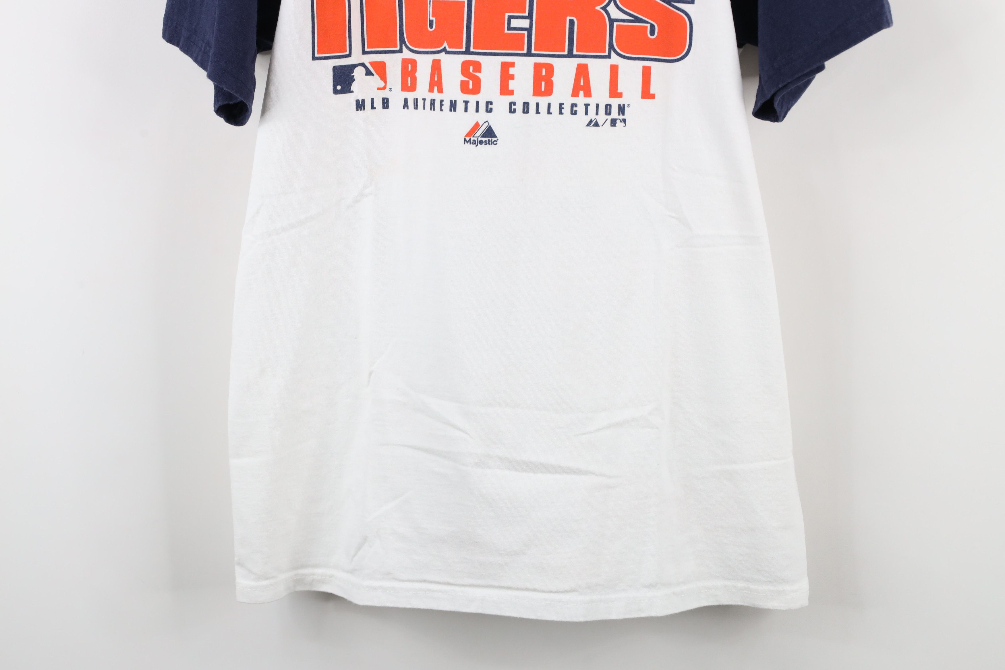 Majestic × Vintage Vintage Majestic Detroit Tigers Baseball Raglan T-Shirt Size US M / EU 48-50 / 2 - 3 Thumbnail