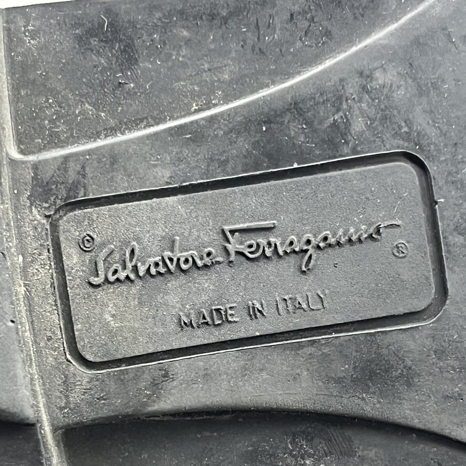 Salvatore Ferragamo Salvatore Ferragamo Oxford Shoes Men’s 11 D Black Pebbled Size US 11 / EU 44 - 12 Thumbnail