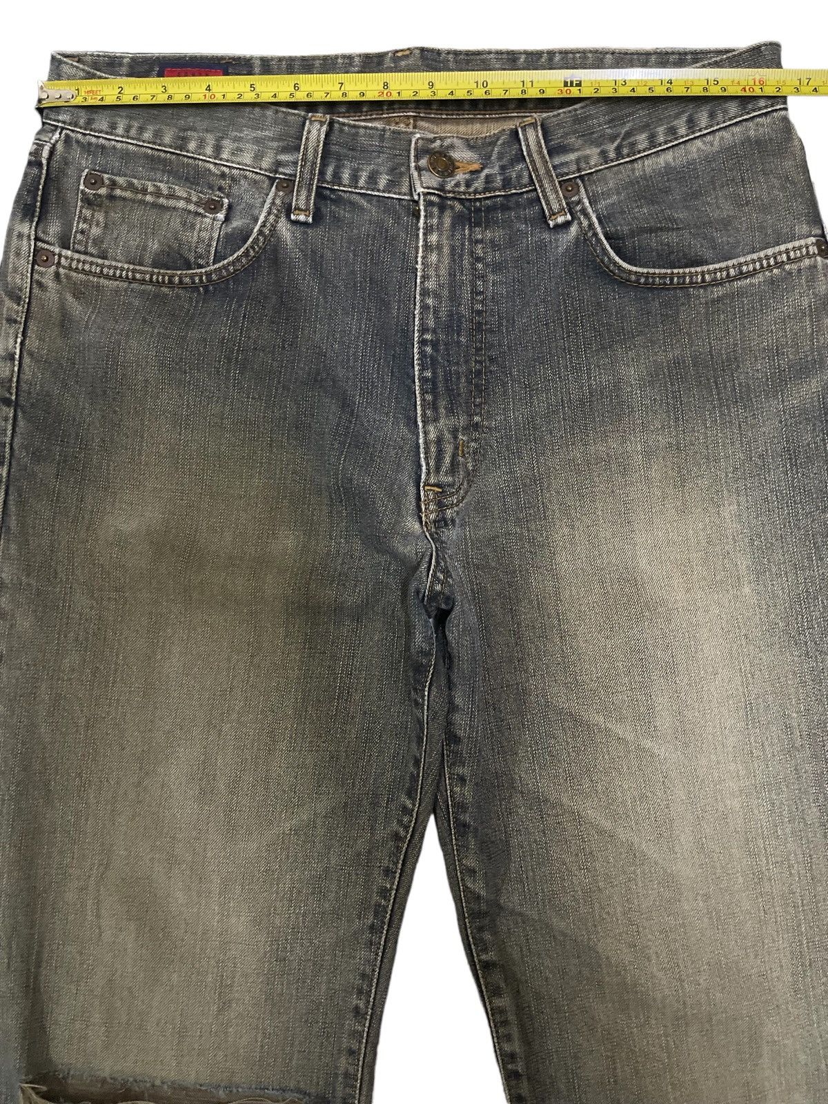 Edwin Vintage Edwin 503 Classic Style Distressed Jeans Size US 33 - 10 Thumbnail
