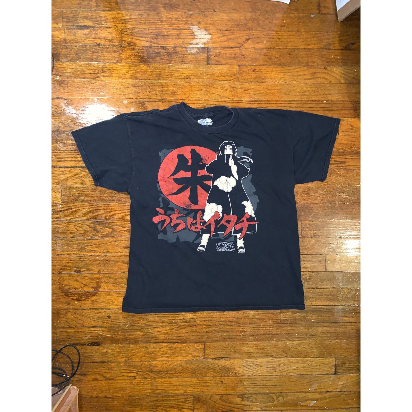 Anime Vtg Wild Oats Anime Naruto Printed Bootleg Tee #4035-140 