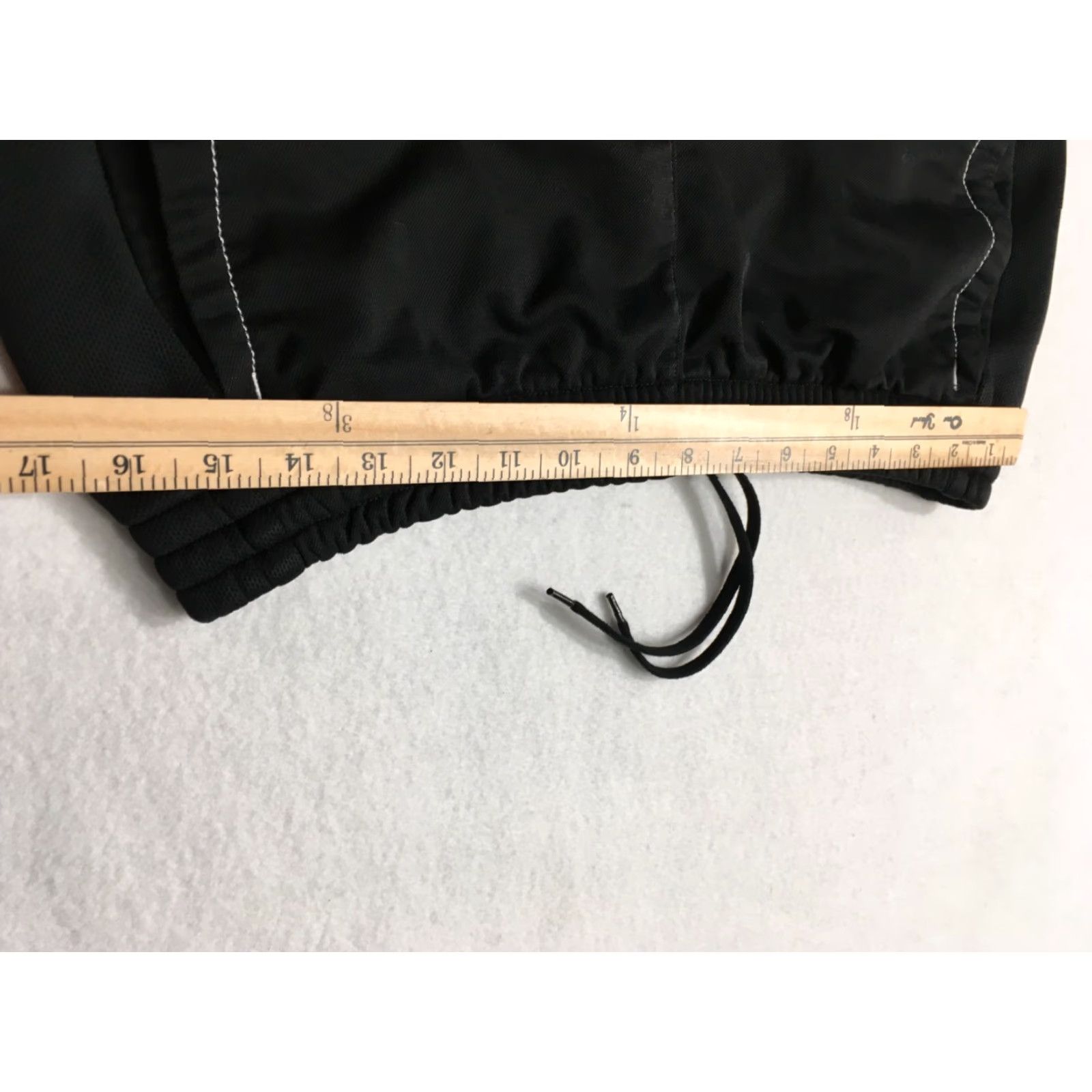 Adidas Adidas Sweatpants Mens Medium Black Straight Leg Baggy Workout Gym Drawstring Size US 31 - 7 Thumbnail