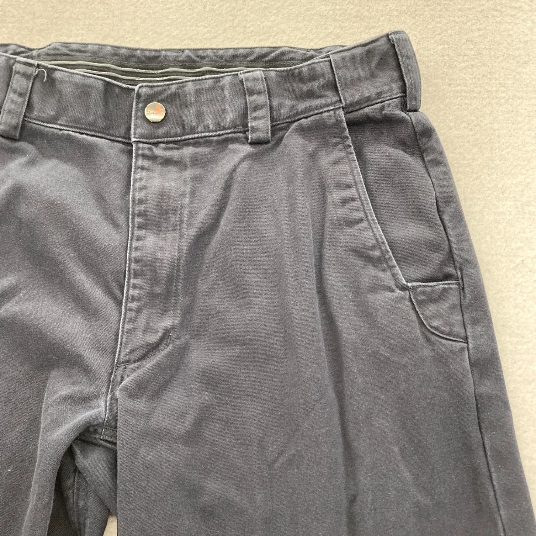 Vintage 5.11 Tactical SDB Pants Mens 34 Navy Blue Cotton Straight Leg Workwear 30x30 Pants Mens Size US 34 / EU 50 - 3 Thumbnail