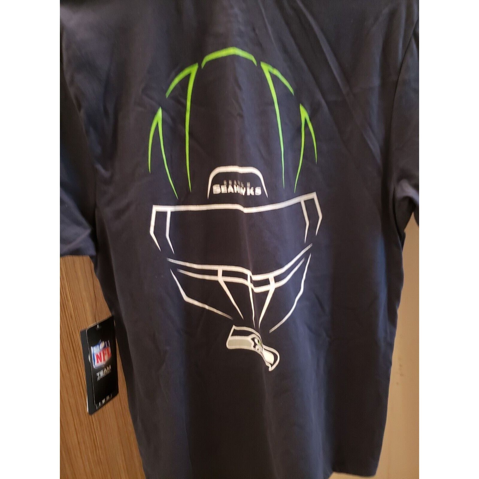 47 Seattle Seahawks T Shirt Medium Helmet Men Navy 47 Brand Size US M / EU 48-50 / 2 - 4 Thumbnail