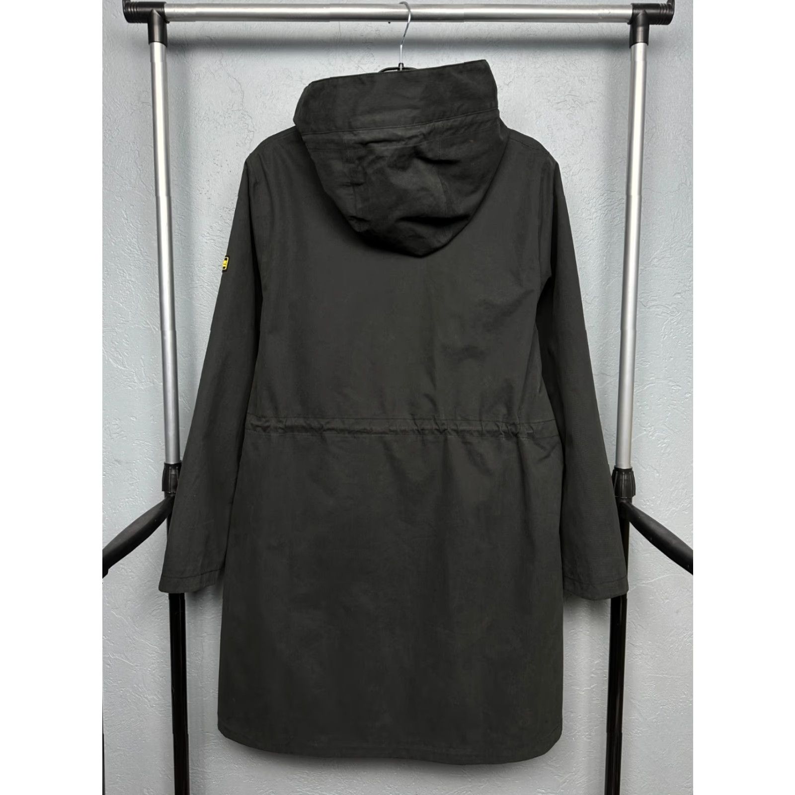 Barbour Barbour International Clypse Womens Waterproof Jacket UK 16 Jacket Womens Black Barbour Waterproof 2010s Mens? No, Womens Size XL / US 12-14 / IT 48-50 - 7 Thumbnail