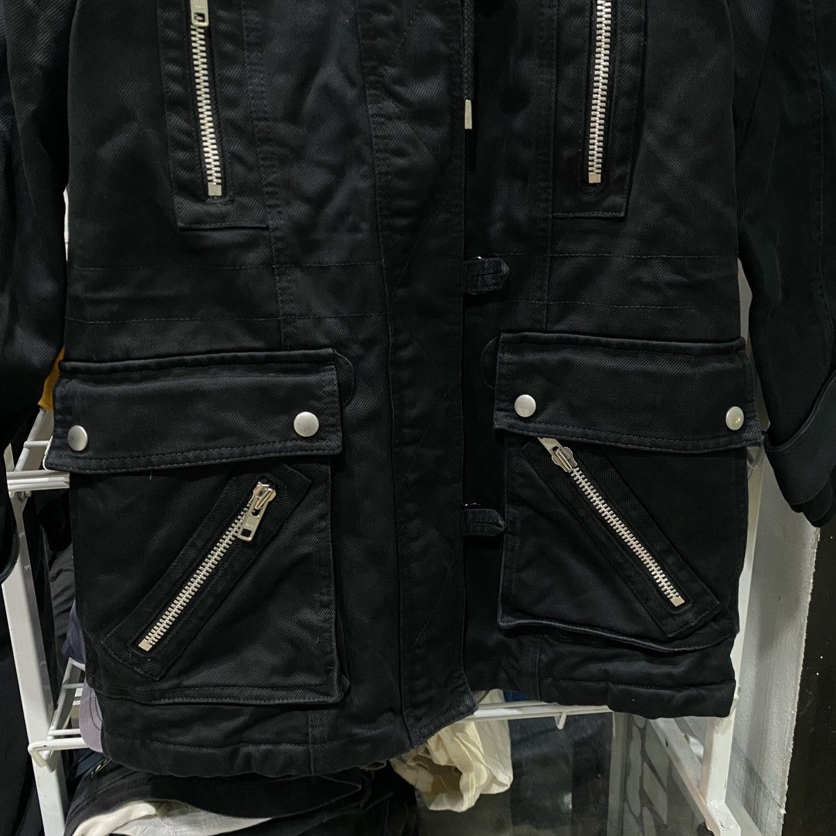 Marc Jacobs × Marc by Marc Jacobs Fur Bondage Multi Pocket Zippers Jackets Size US S / EU 44-46 / 1 - 9 Thumbnail