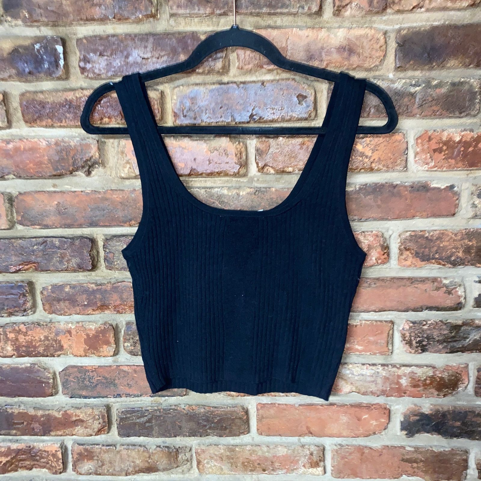 Everlane NWT Everlane Black The Cropped Crop Sweater Tank Medium Size M / US 6-8 / IT 42-44 - 4 Thumbnail