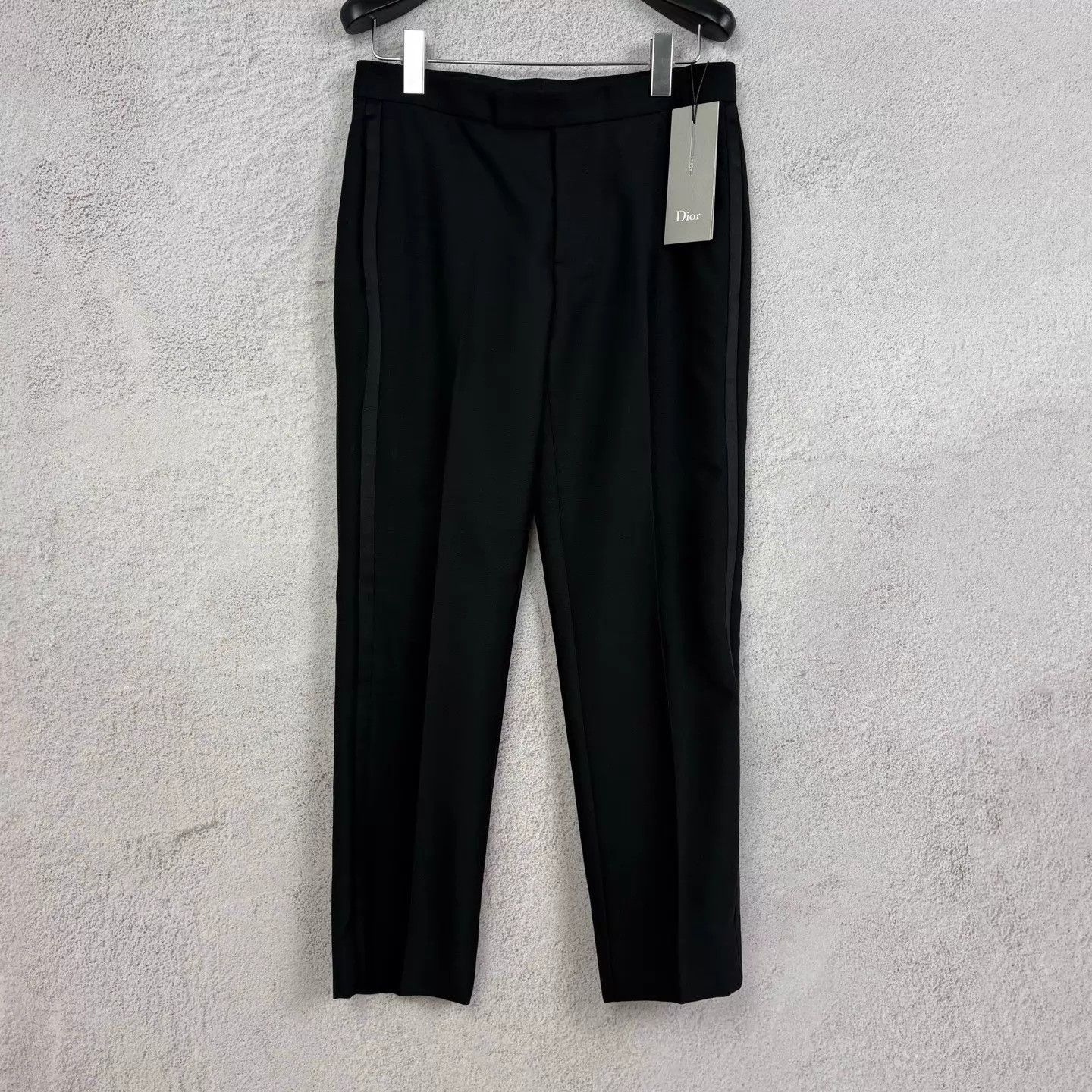 Dior Dior Black Casual 9-Cropped Trousers 44 Size US 28 / EU 44 - 1 Thumbnail
