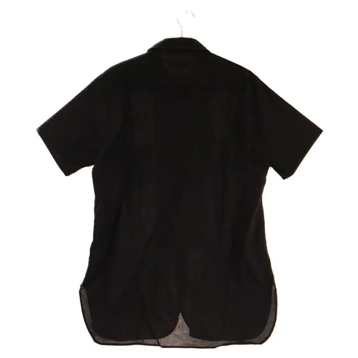 Yohji Yamamoto Yohji Yamamoto POUR HOMME zip-up short sleeve shirt