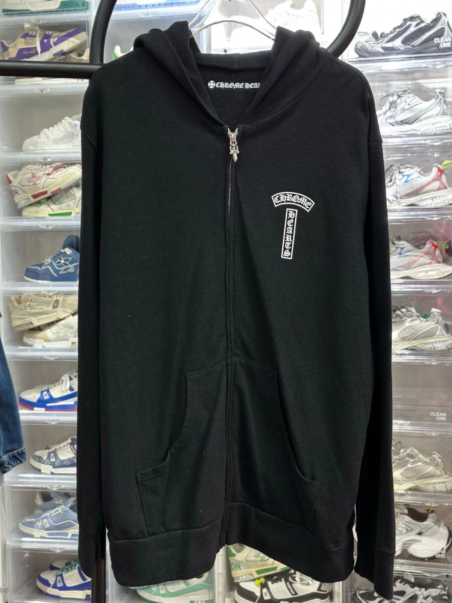 Chrome Hearts Chrome Hearts Black Hoodie M Men Size US M / EU 48-50 / 2 - 1 Thumbnail