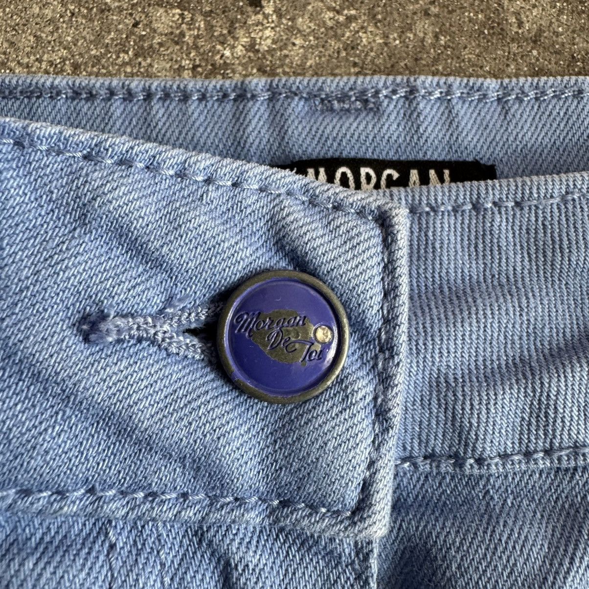 Hysteric Glamour × Morgan De Toi × Vintage Morgan de Toi Vintage 2000’s Aesthetic Y2K Mini Skirt Size 26" / US 2 / IT 38 - 9 Thumbnail
