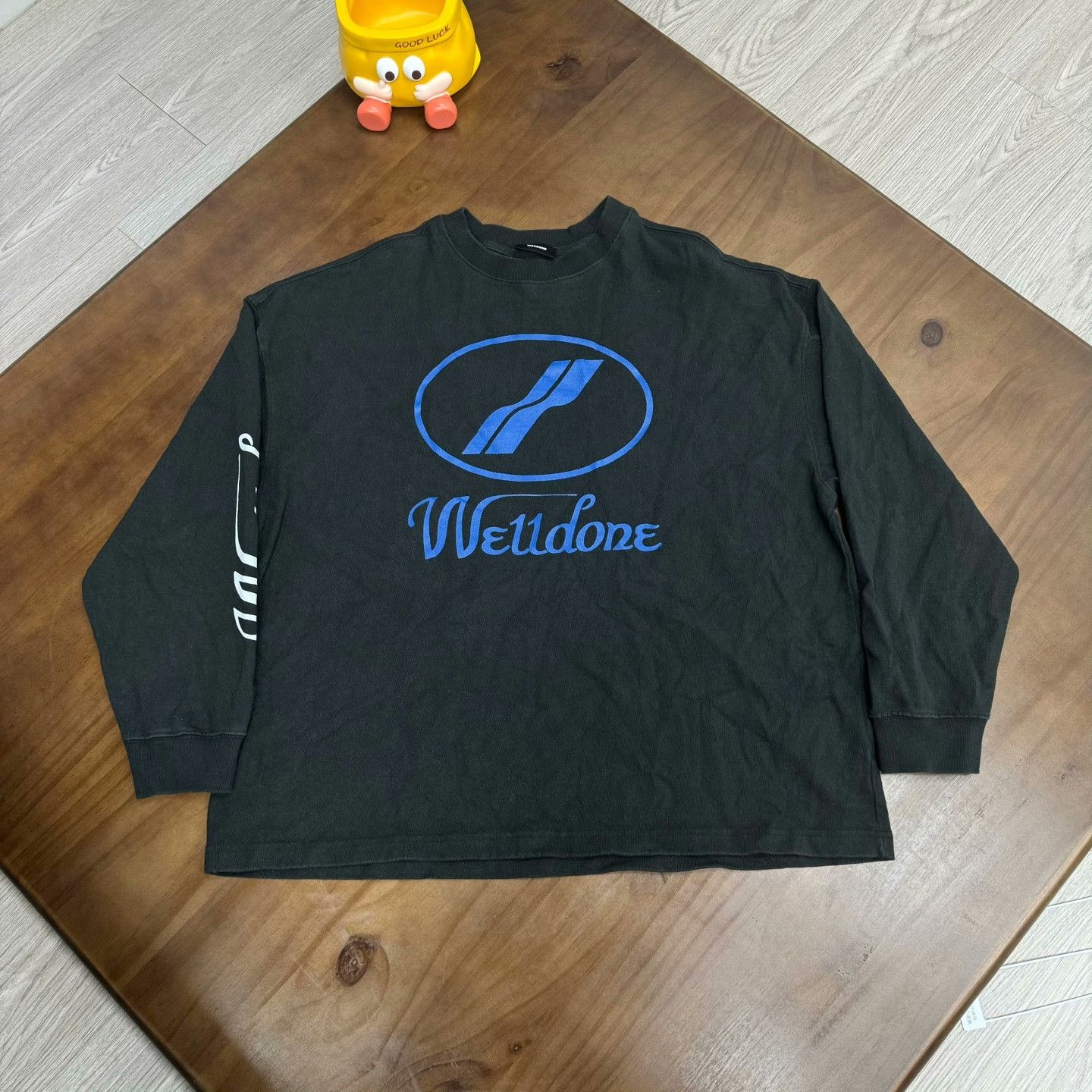WE11DONE We11done Blue Hoodie M Men Size US M / EU 48-50 / 2 - 1 Thumbnail