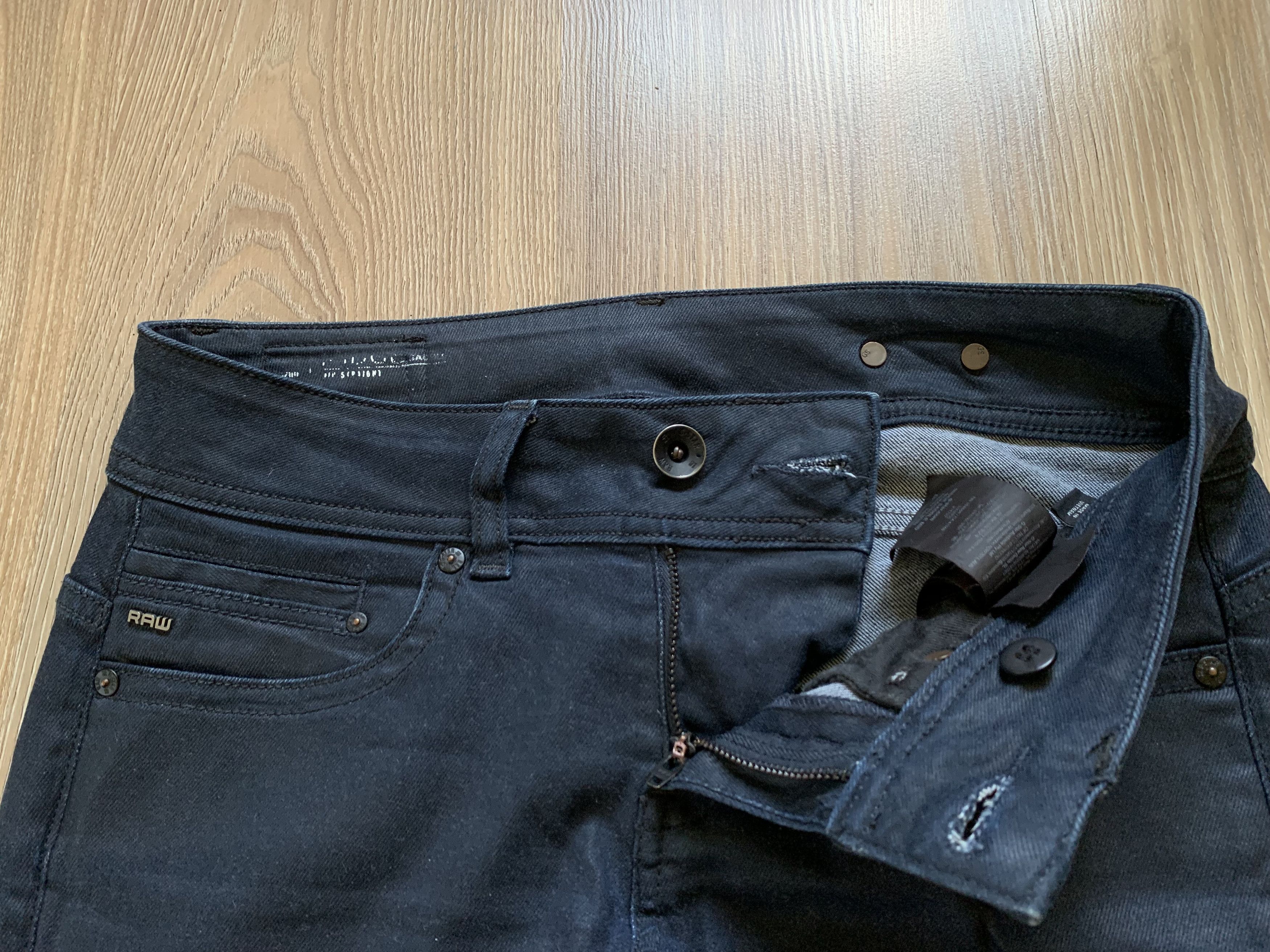G-Star Women’s G-Star RAW Midge Saddle Mid Black Stretch Jeans Size 27" / US 4 / IT 40 - 6 Thumbnail