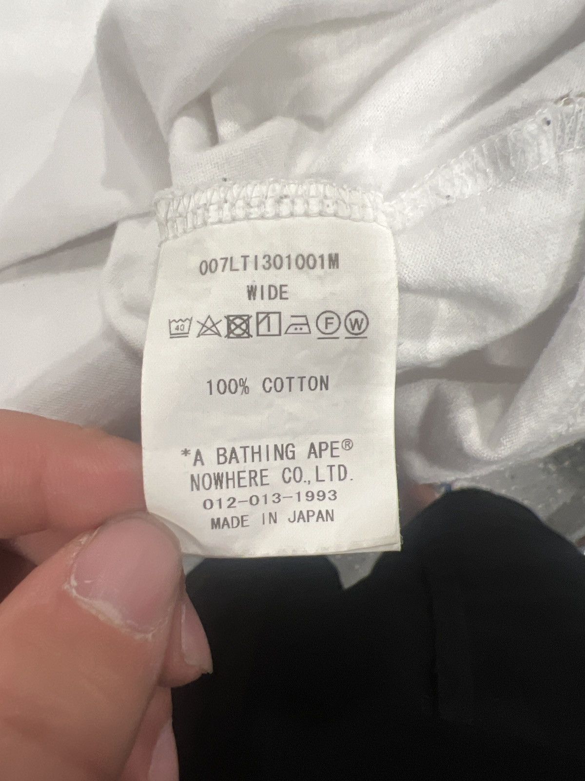 Bape Mr bathing Ape Long Sleeve Size US XL / EU 56 / 4 - 6 Thumbnail