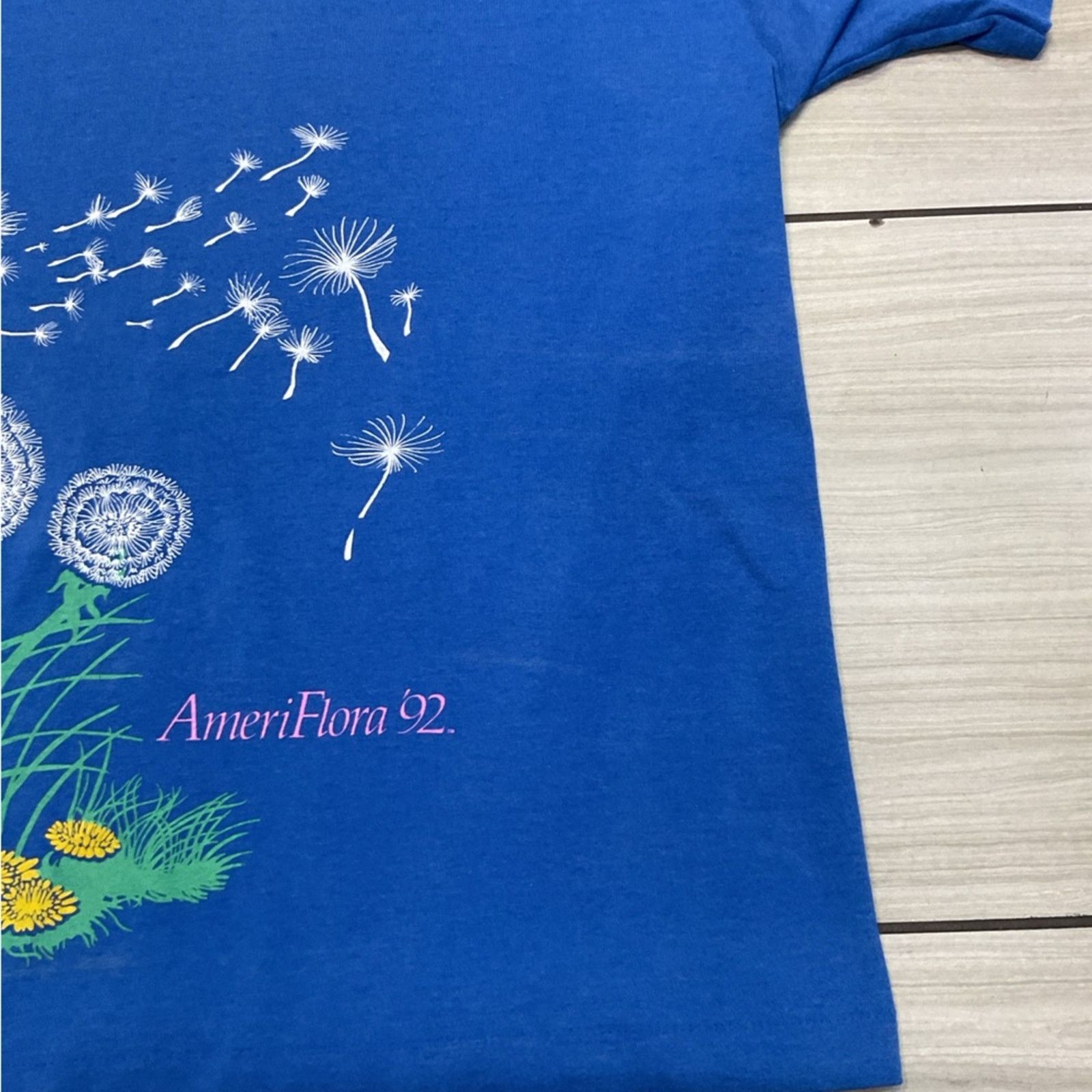 Vintage Vintage 90s Ameri Flora Graphic T-Shirt Size US L / EU 52-54 / 3 - 7 Thumbnail