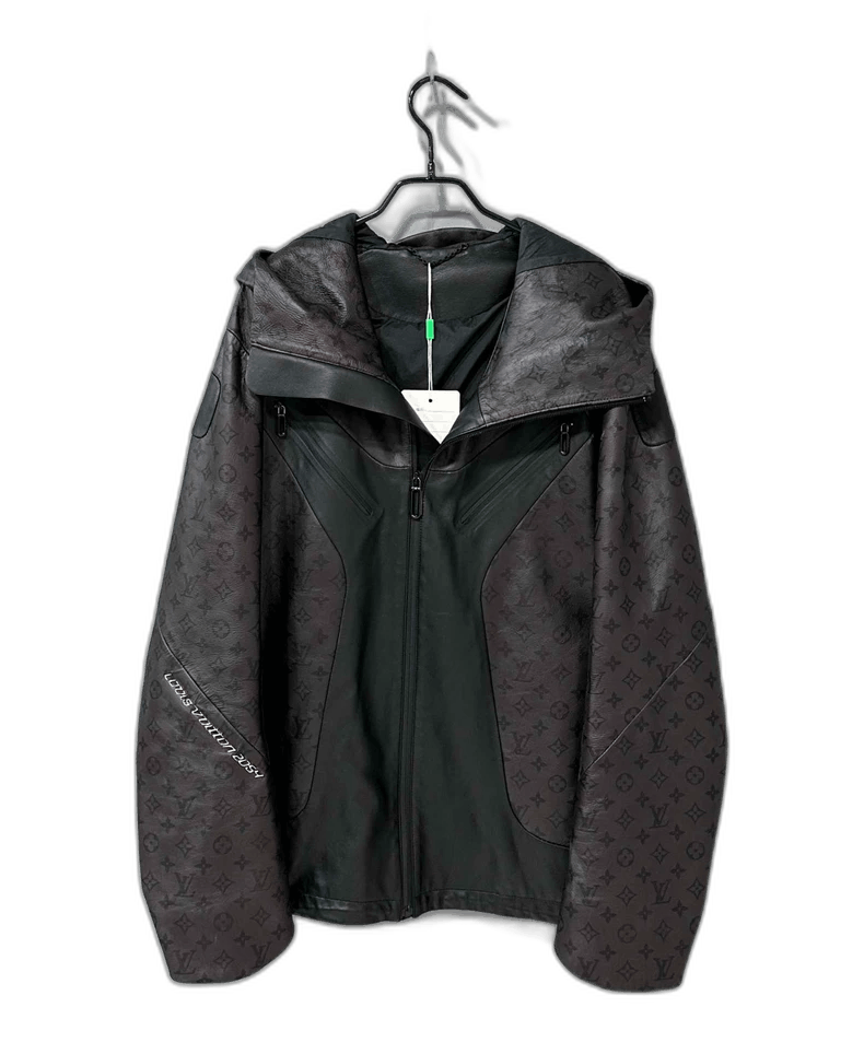 Louis Vuitton Color Changing Leather Jacket-yf