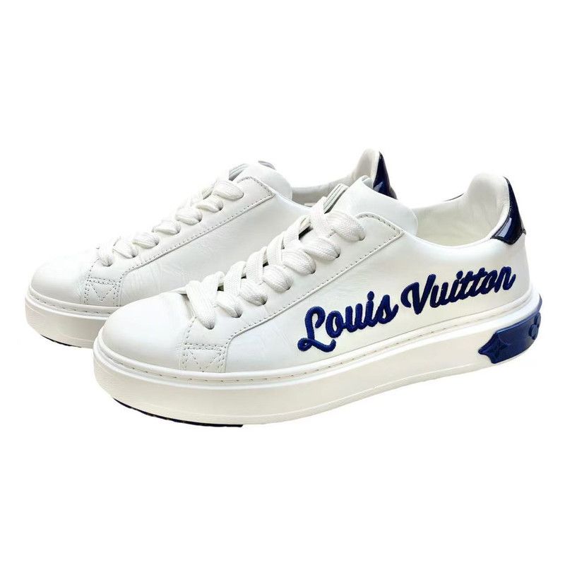 Louis Vuitton Embroidered Logo Sneakers for All 0079