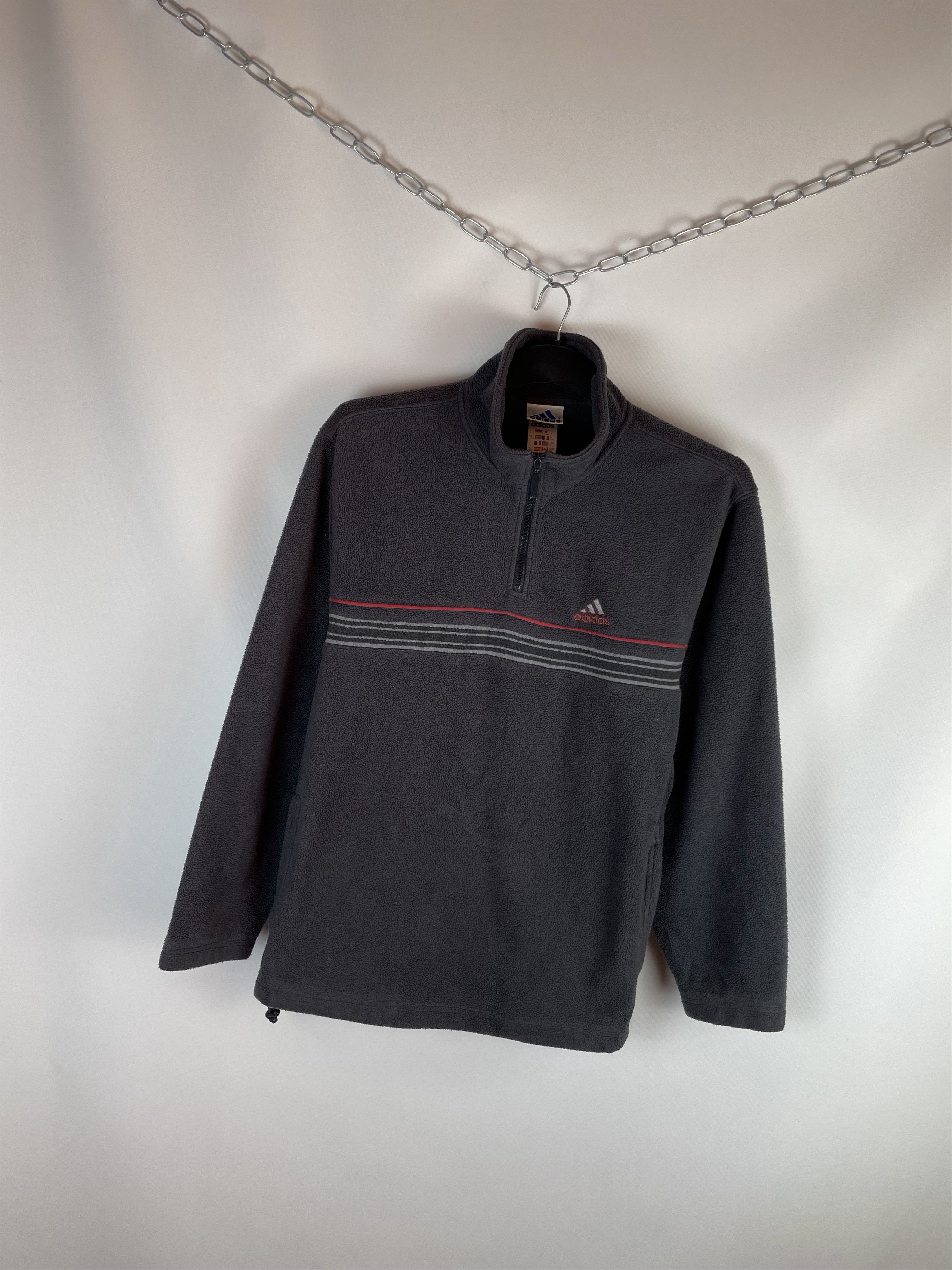 Adidas Vintage 90s Adidas Fleece Sweatshirt Size US S / EU 44-46 / 1 - 2 Thumbnail