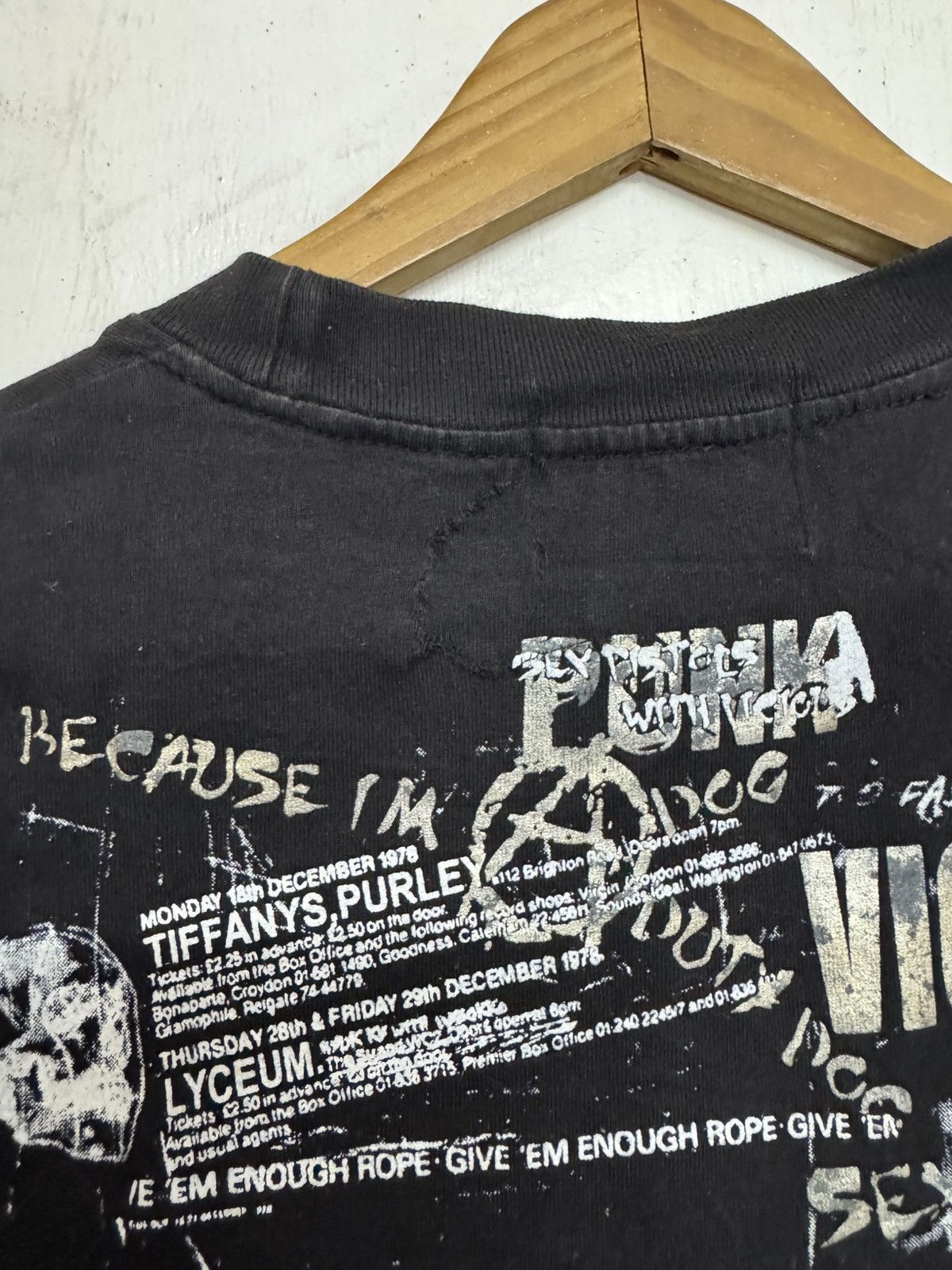 Band Tees × Vintage Sex pistol vicious X messy black Size US L / EU 52-54 / 3 - 7 Thumbnail