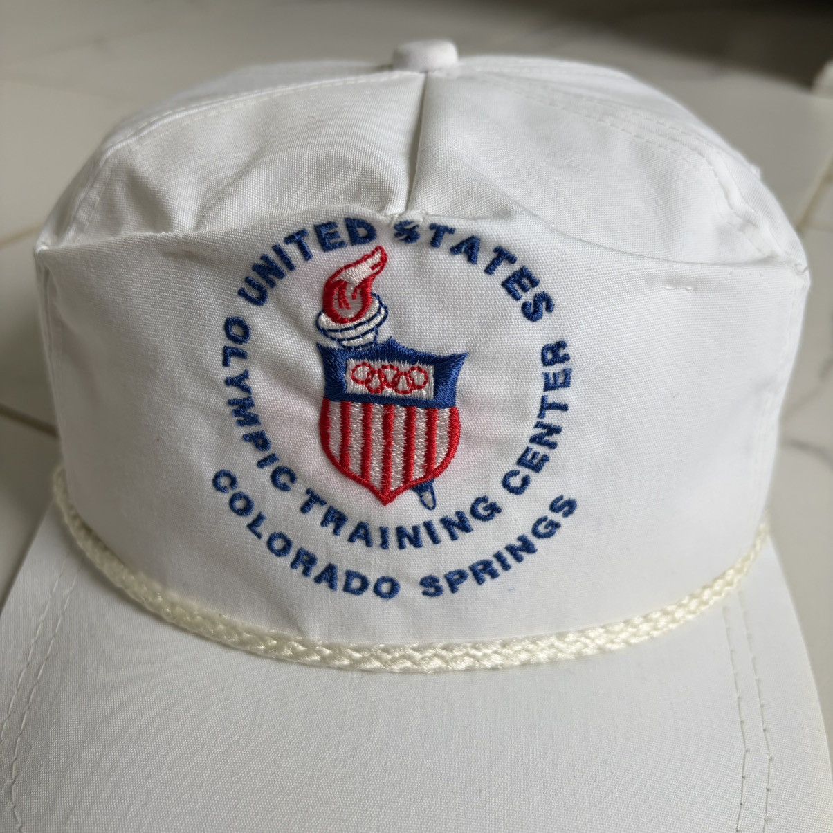 Vintage Vintage 1984 USA United States Olympic Training Center Hat Size ONE SIZE - 3 Thumbnail