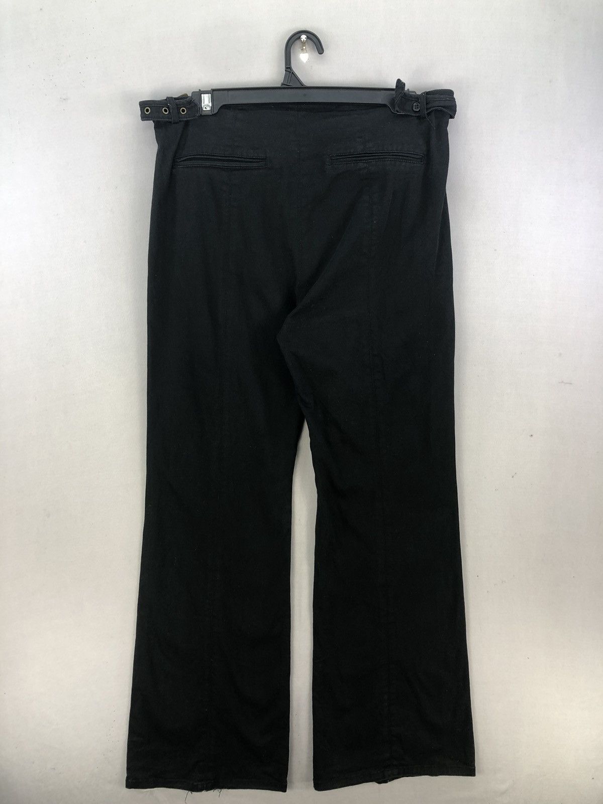 Japanese Brand Avant Garde ❗️2000s Mon Terre Gurkha Japan Flare Pants Size US 32 / EU 48 - 5 Thumbnail