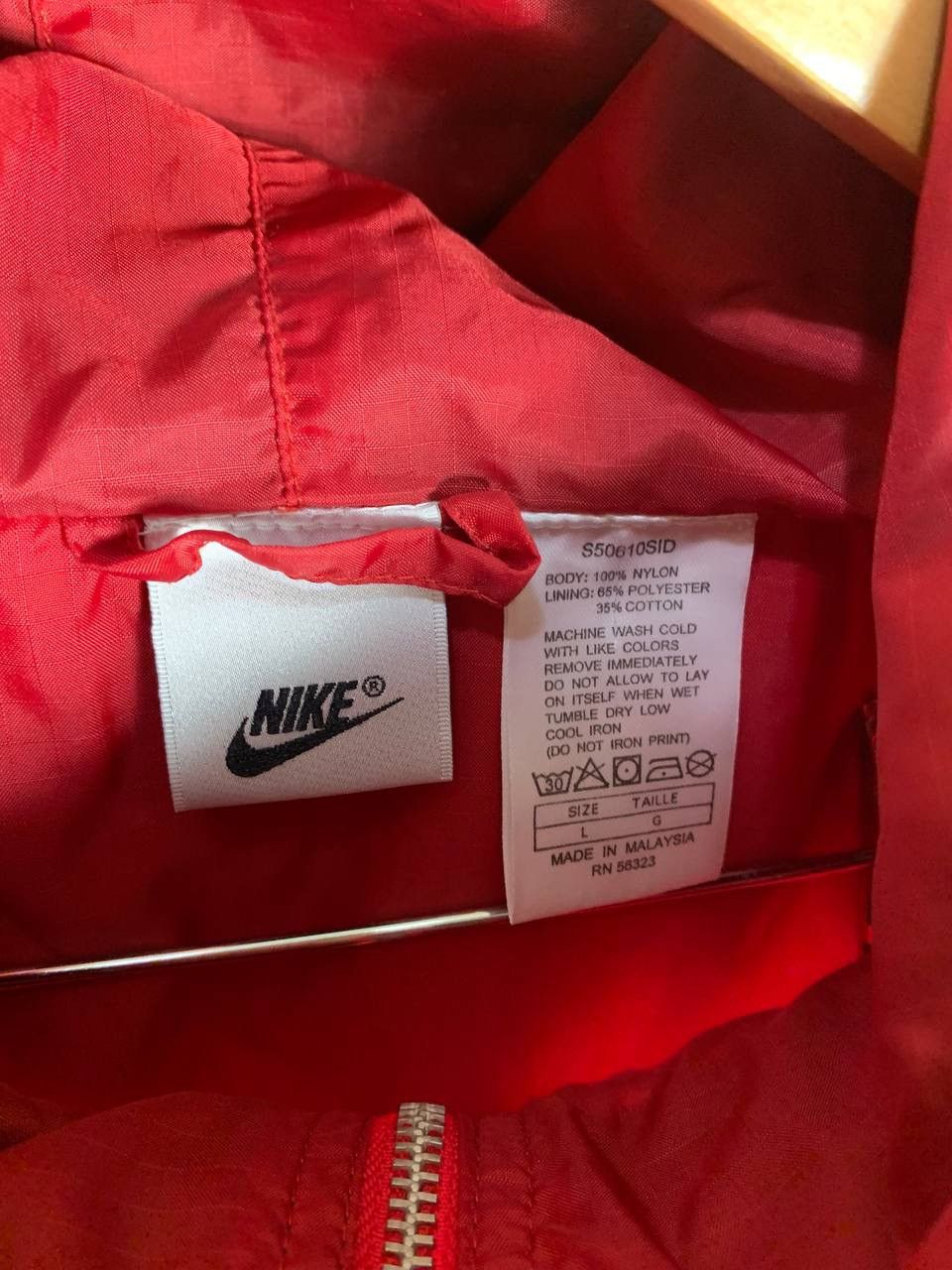 Nike VERY RARE NIKE JUST DO IT DESIGNER LIGHT JACKET RETRO 90s Size US L / EU 52-54 / 3 - 5 Thumbnail