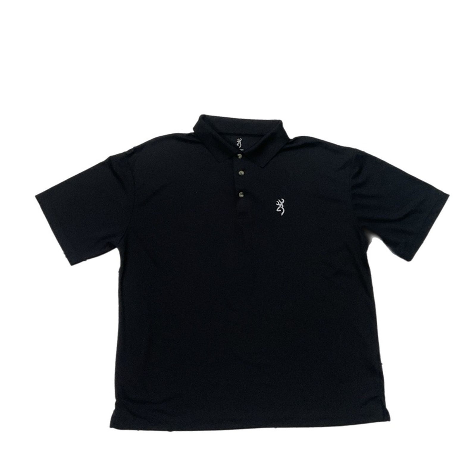 Vintage Men's Browning Polo Black Shirt size XL Size US XL / EU 56 / 4 - 1 Thumbnail