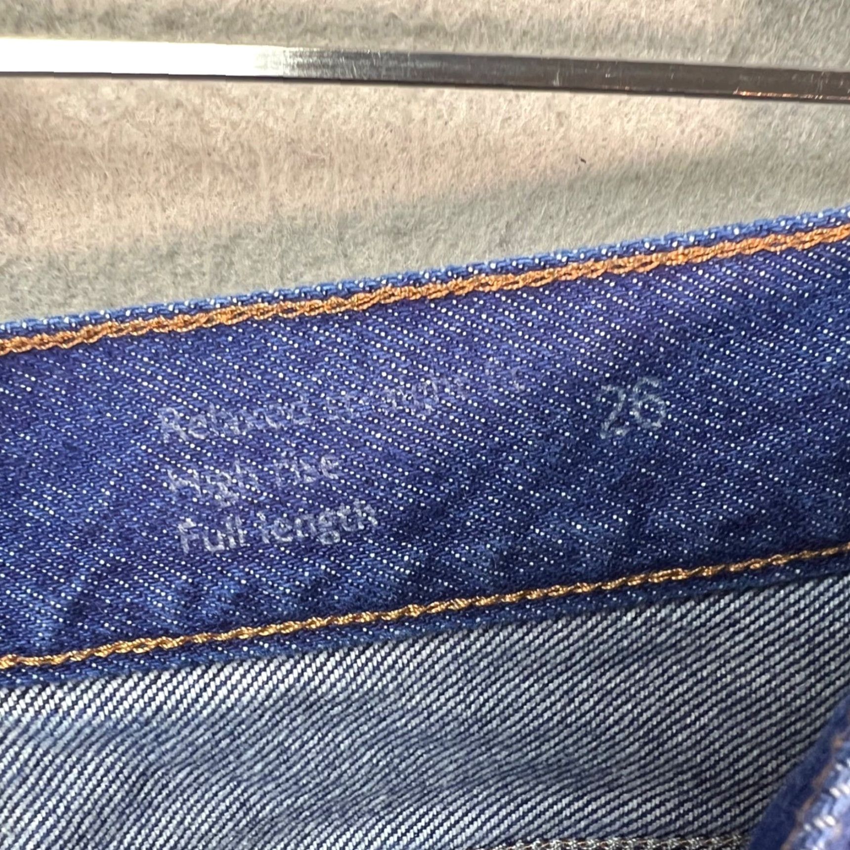 Cos COS Womens Size 26 High-Waisted Relaxed Fit Blue Straight-Leg Jeans Size 26" / US 2 / IT 38 - 4 Thumbnail