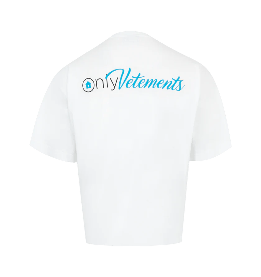 Vetements o1h1sh10525 Only Vetements Regular T-Shirt in White Size US XL / EU 56 / 4 - 2 Thumbnail