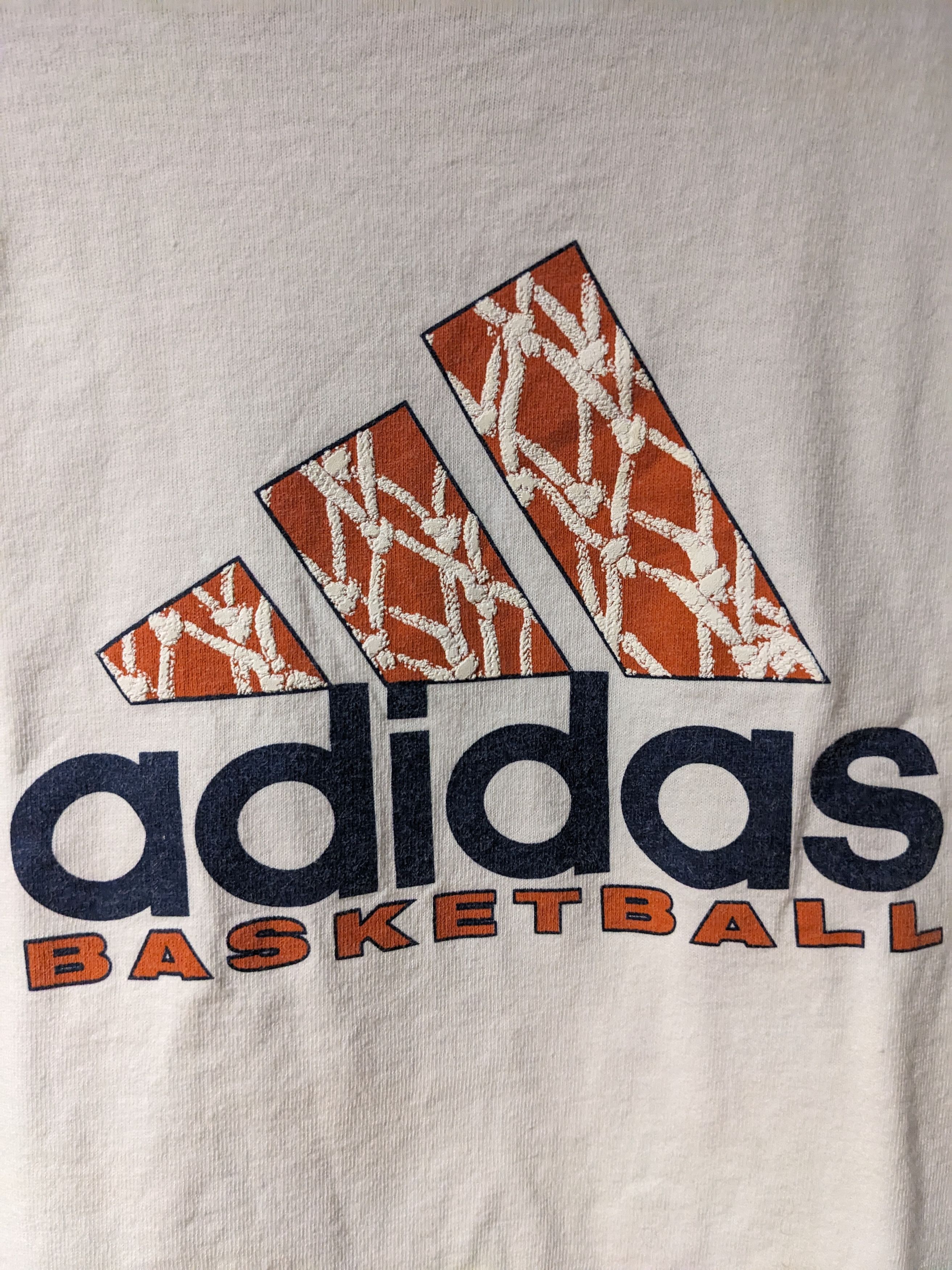 Adidas Vintage 90s Adidas Basketball Logo Sports Woman's T-Shirt Size XL / US 12-14 / IT 48-50 - 2 Thumbnail
