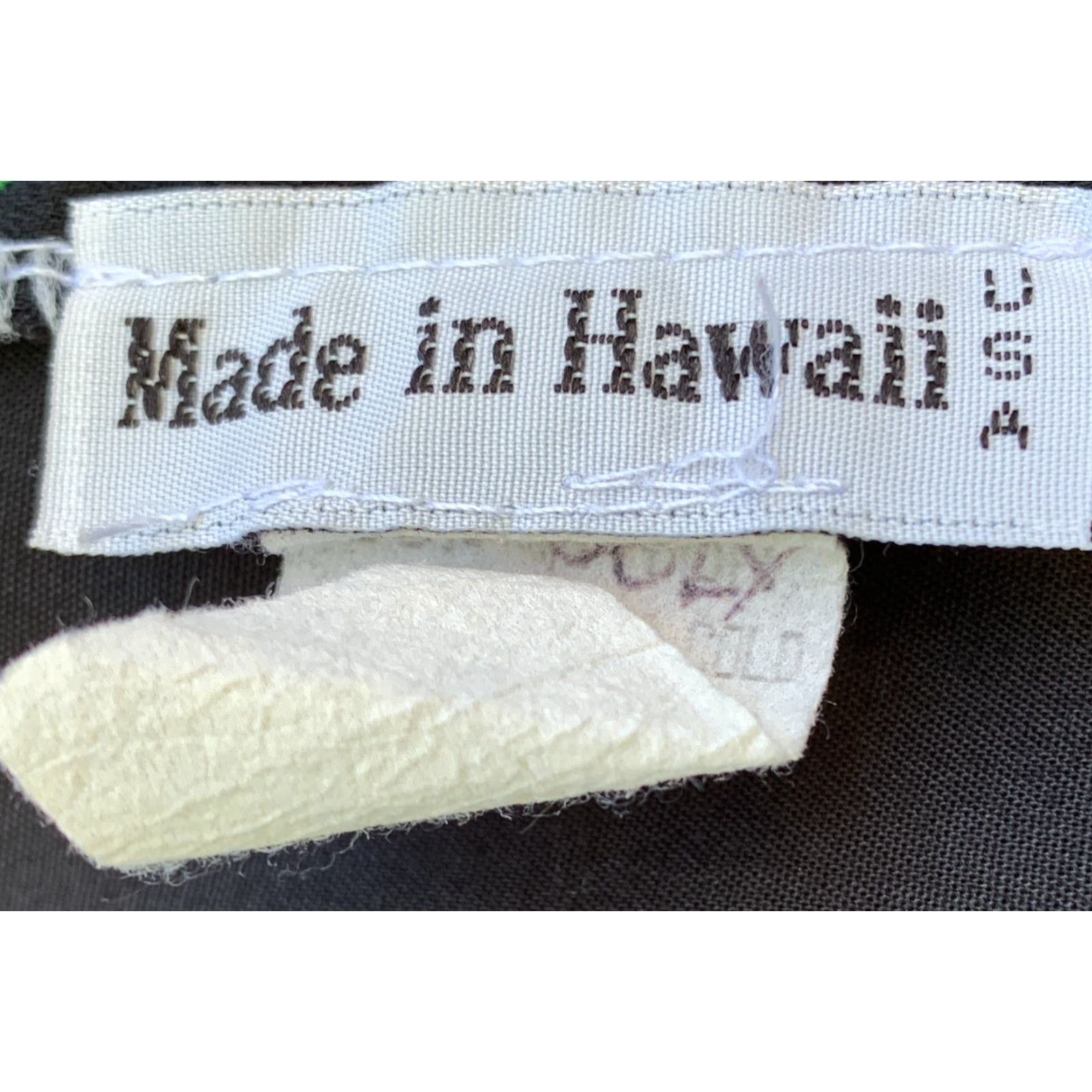 ALOHAS VINTAGE Made In Hawaii MuuMuu Pockets Zipper In Back Tiki Aloha Hawaiian Size P Women's/Mens? Size S / US 4 / IT 40 - 4 Thumbnail