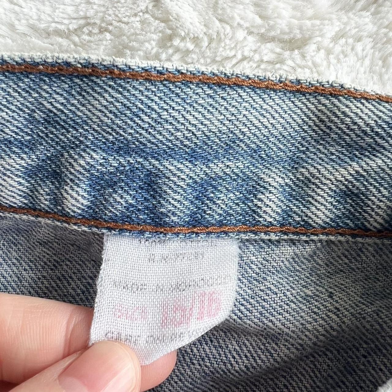 Other Vintage Denim Shorts Jorts Juniors 15/16 Fits 36 Blue Jean Size 36" / US 14 / IT 50 - 6 Thumbnail