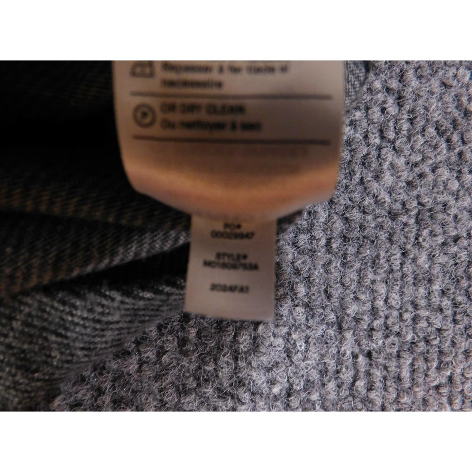 Vince Vince Hoodie Sweater Womens Small Modal Blend Pullover Lightweight Casual Soft T Gray Raglan Sleeve V-Neck Logo Size S / US 4 / IT 40 - 7 Thumbnail