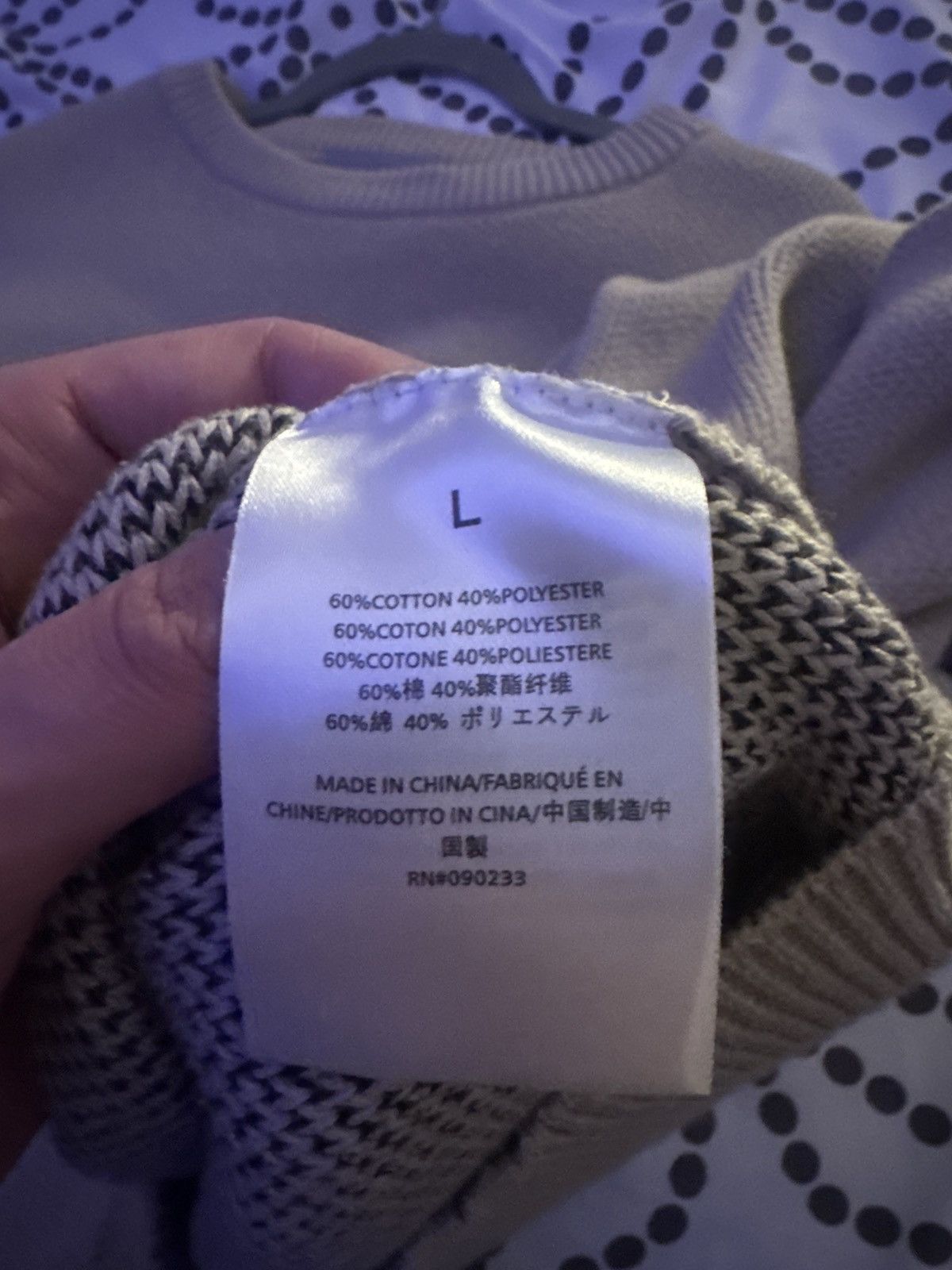 Fear of God Fear of God essentials knit sweater Size US L / EU 52-54 / 3 - 4 Thumbnail