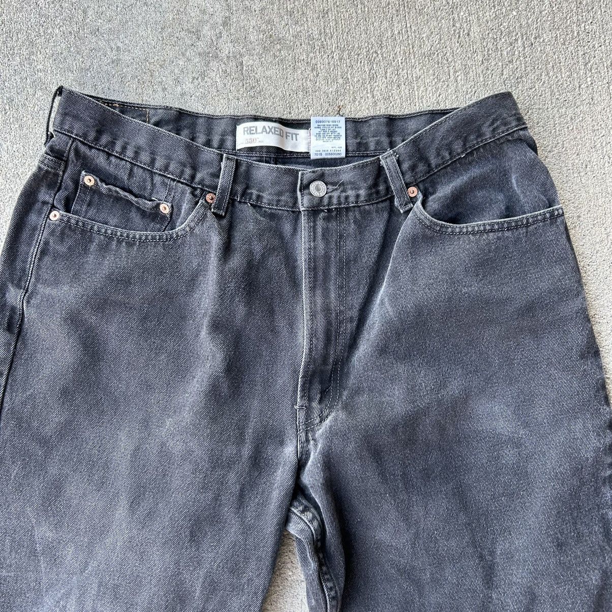 Levi's × Vintage 2006 Levi’s 550 baggy style black denim Size US 38 / EU 54 - 5 Thumbnail