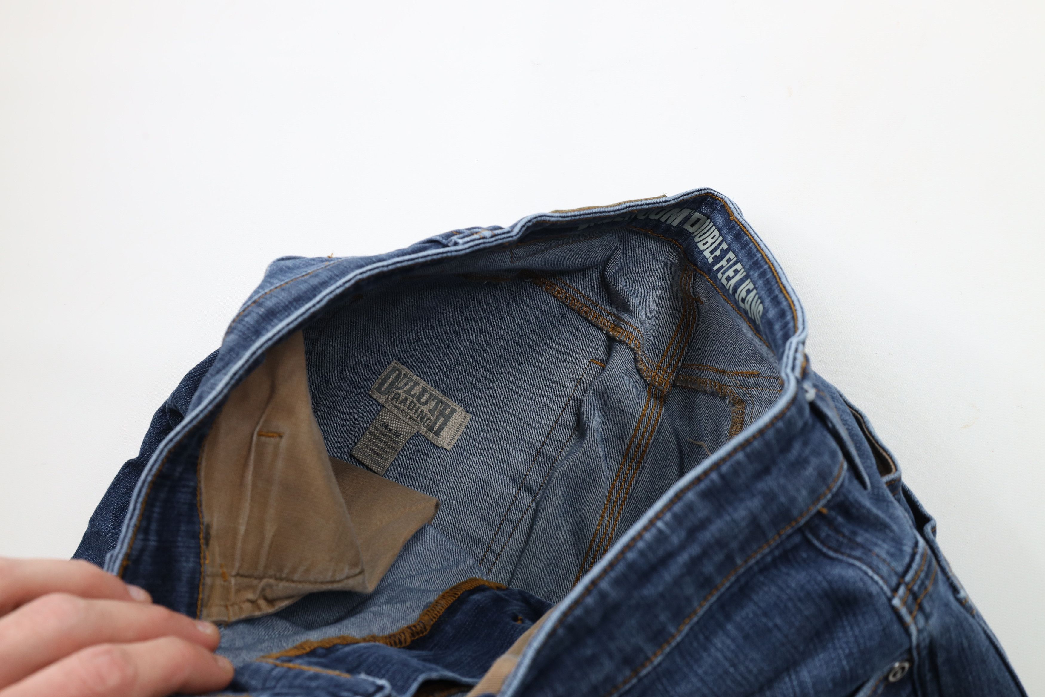 Duluth Trading Company × Vintage Duluth Trading Co Fit Double Flex Ballroom Workwear Jeans Size US 34 / EU 50 - 8 Thumbnail