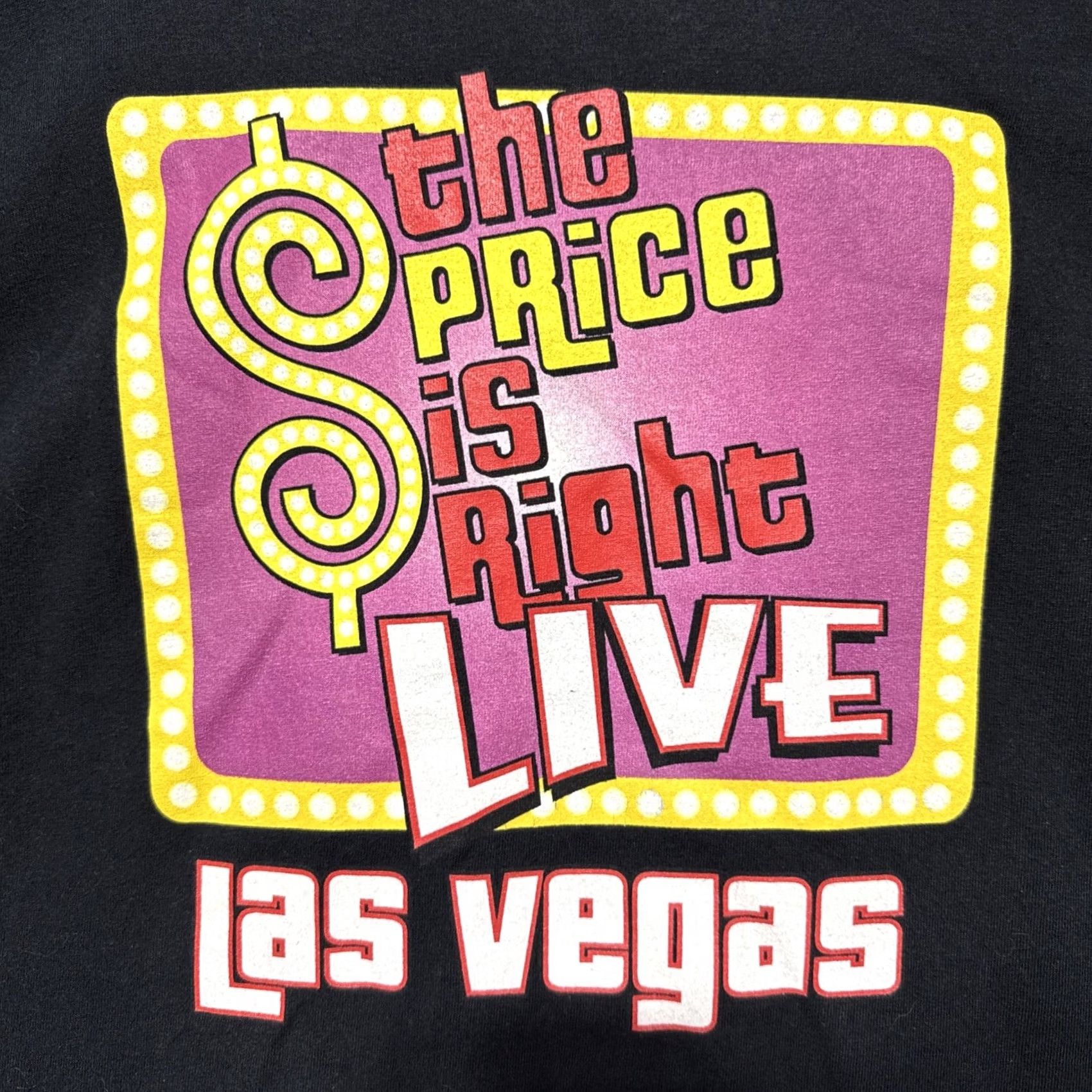 Gildan The Price Is Right Live Las Vegas T-Shirt 2XL Unisex Adults Black Crew Neck Graphic Tee 100% Cotton Gildan Size US XXL / EU 58 / 5 - 2 Thumbnail