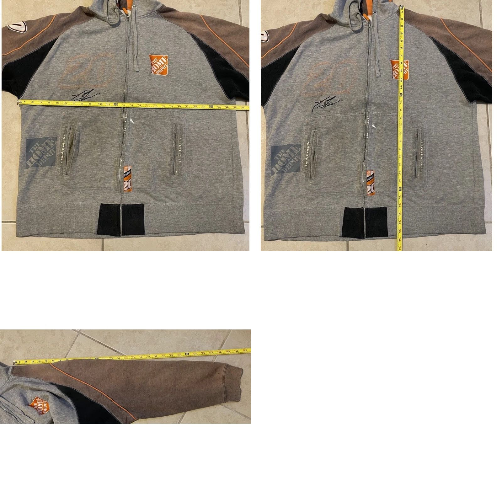 Vintage VINTAGE Tony Stewart Home Depot Hoodie XL NASCAR Racing Distressed Grunge 90s 80s MLB? Size US XL / EU 56 / 4 - 11 Thumbnail