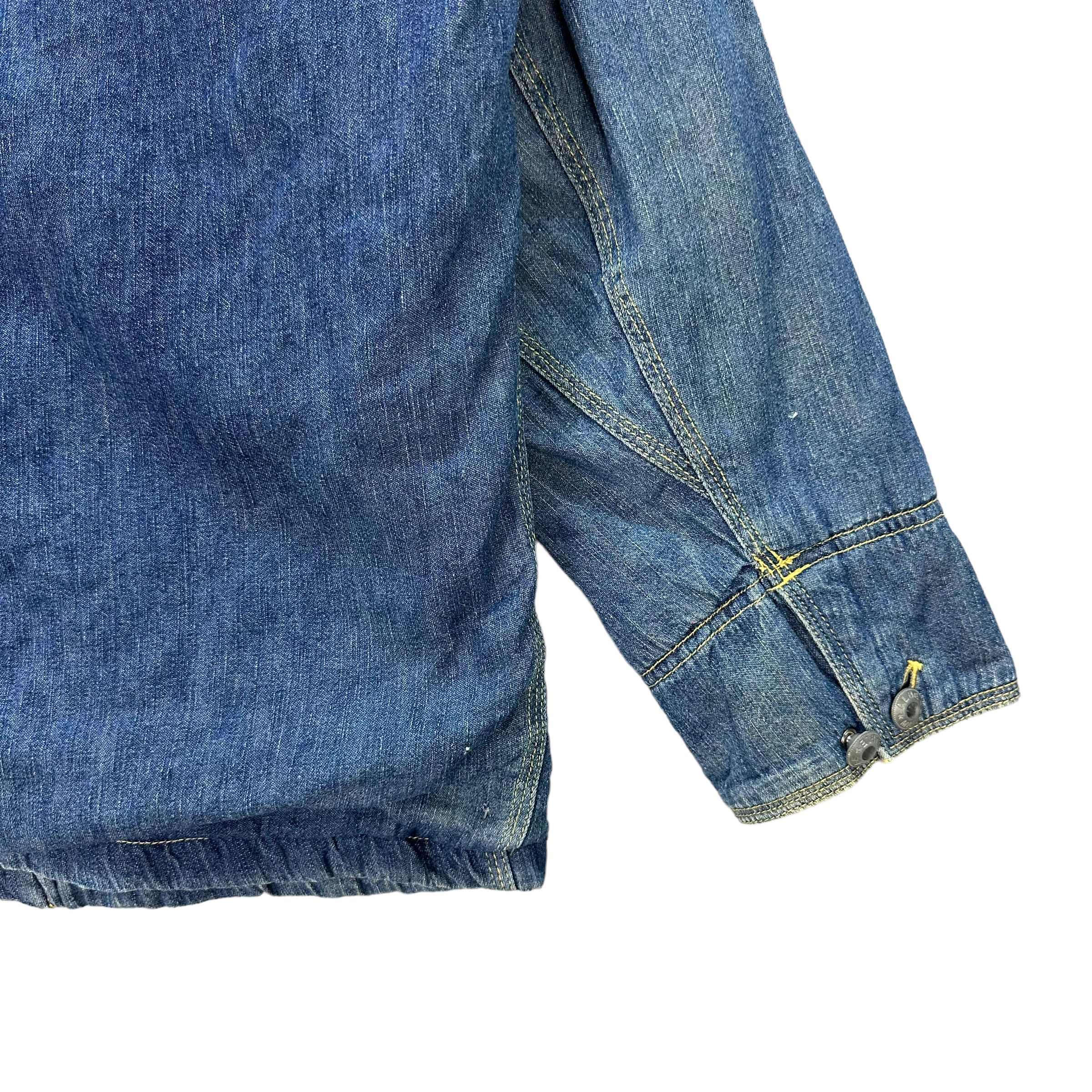 Vintage ALBEMARLE STYLISH GARMENT PERSON DENIM CHORE JACKET 7522-151 Size US M / EU 48-50 / 2 - 15 Thumbnail