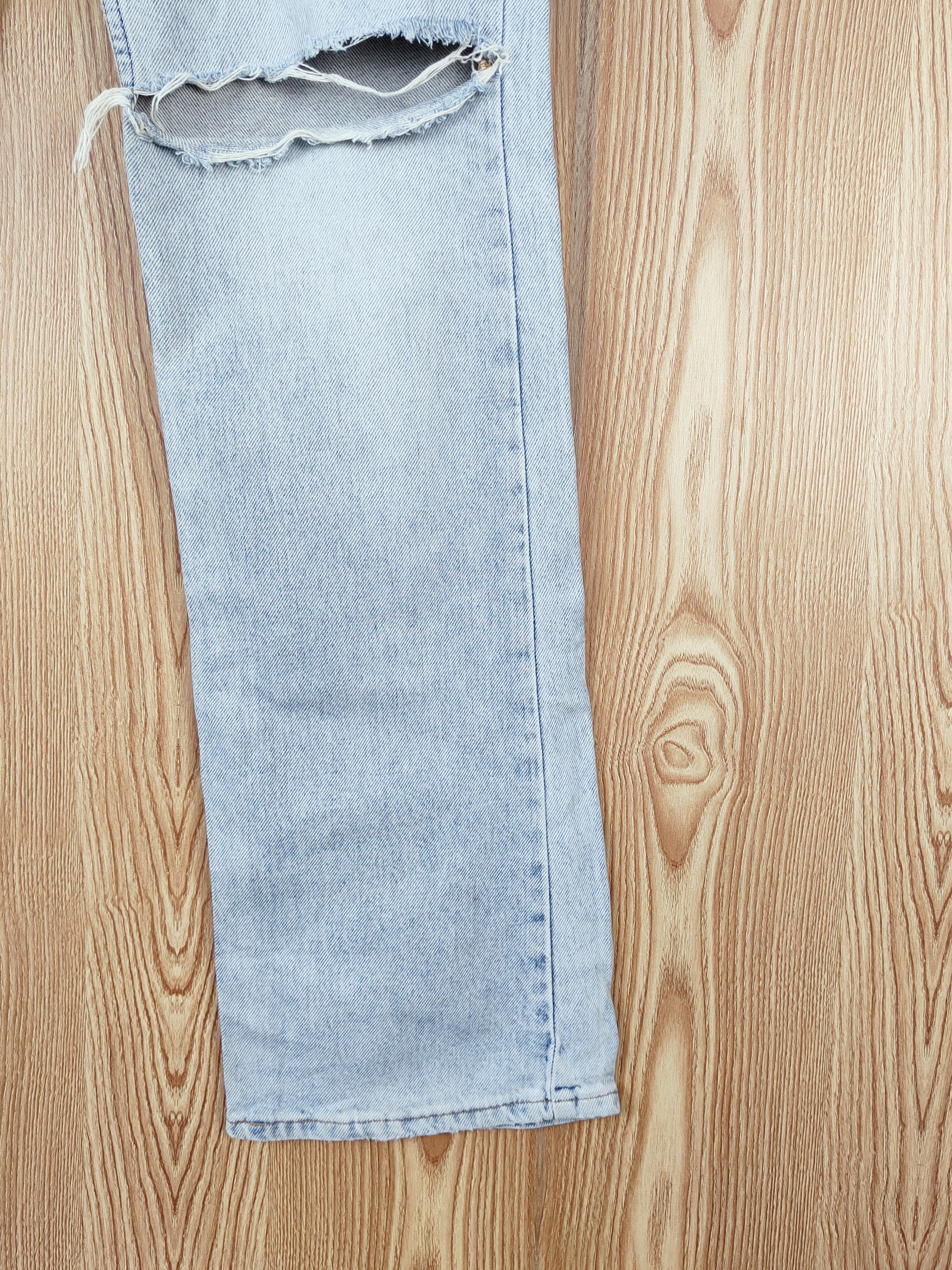 Levi's Levi's Distressed Ripped like kurt cobain denim Jeans #W488 Size US 32 / EU 48 - 6 Thumbnail