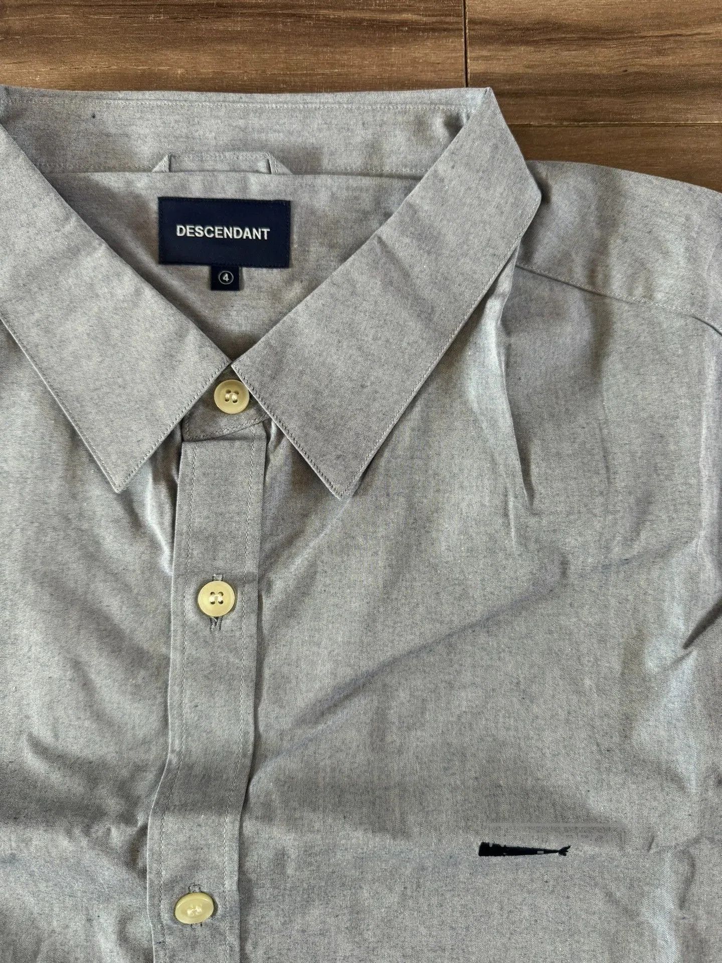Descendant 22ss Descendant DEDT Little Whale Shirt. Size US XL / EU 56 / 4 - 2 Thumbnail